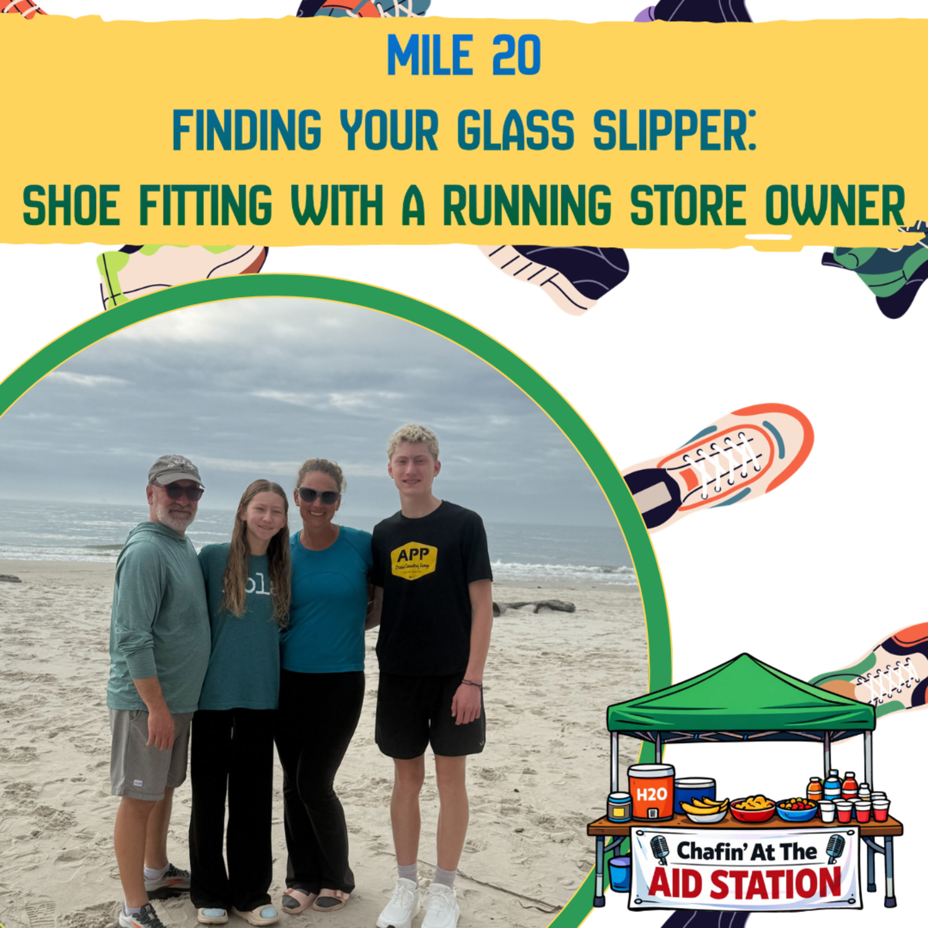 Mile 20 - Finding Your Glass Slipper: Shoe Fitting With a Running Store Owner episode artwork