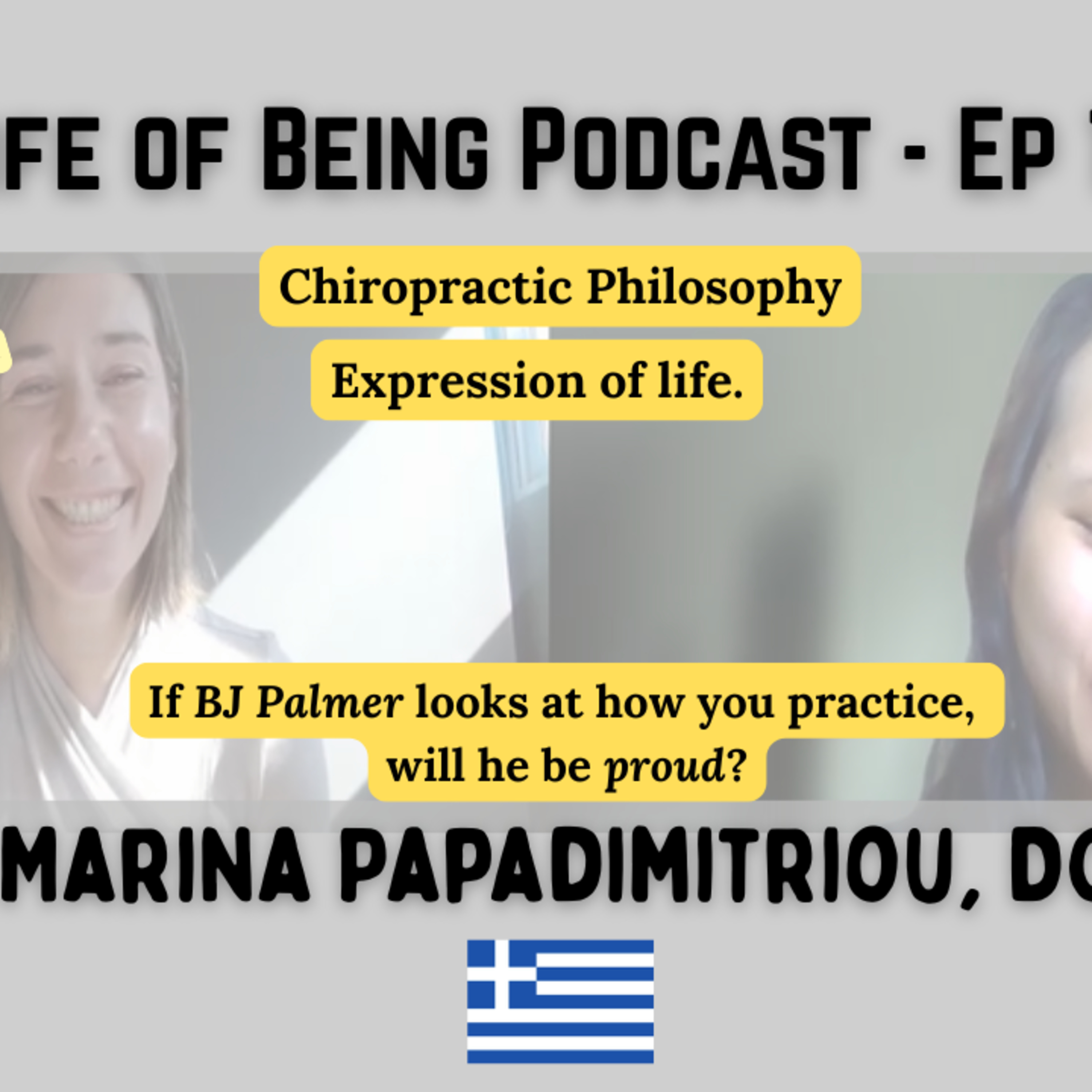 Chiropractic Philosophy, Principles, Motherhood - Marina Papadimitriou, DC | LOBPod Ep. 19 episode artwork