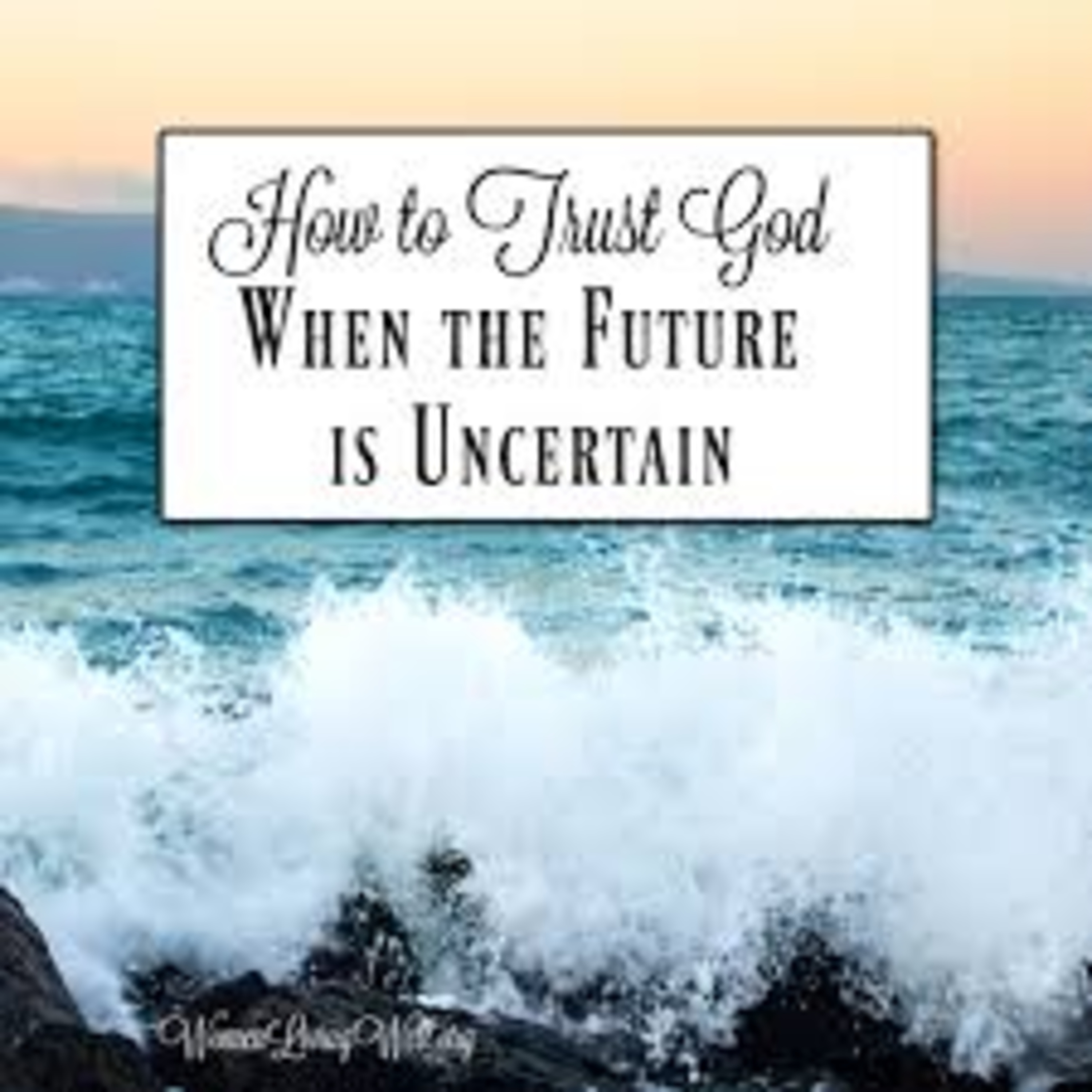 Trusting God When Conditions Aren't Right