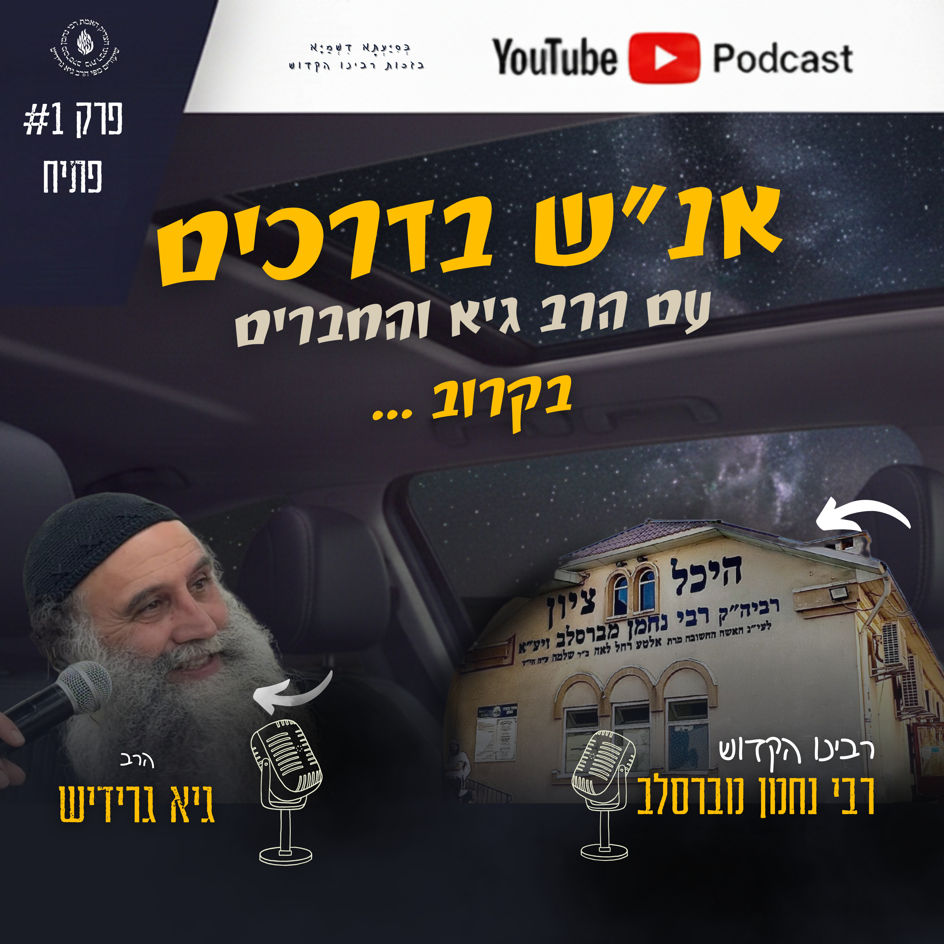 אנ״ש בדרכים עם הרב גיא גרידיש וחברים - המסע של רבינו איך הכל התחיל - פרק1 episode artwork