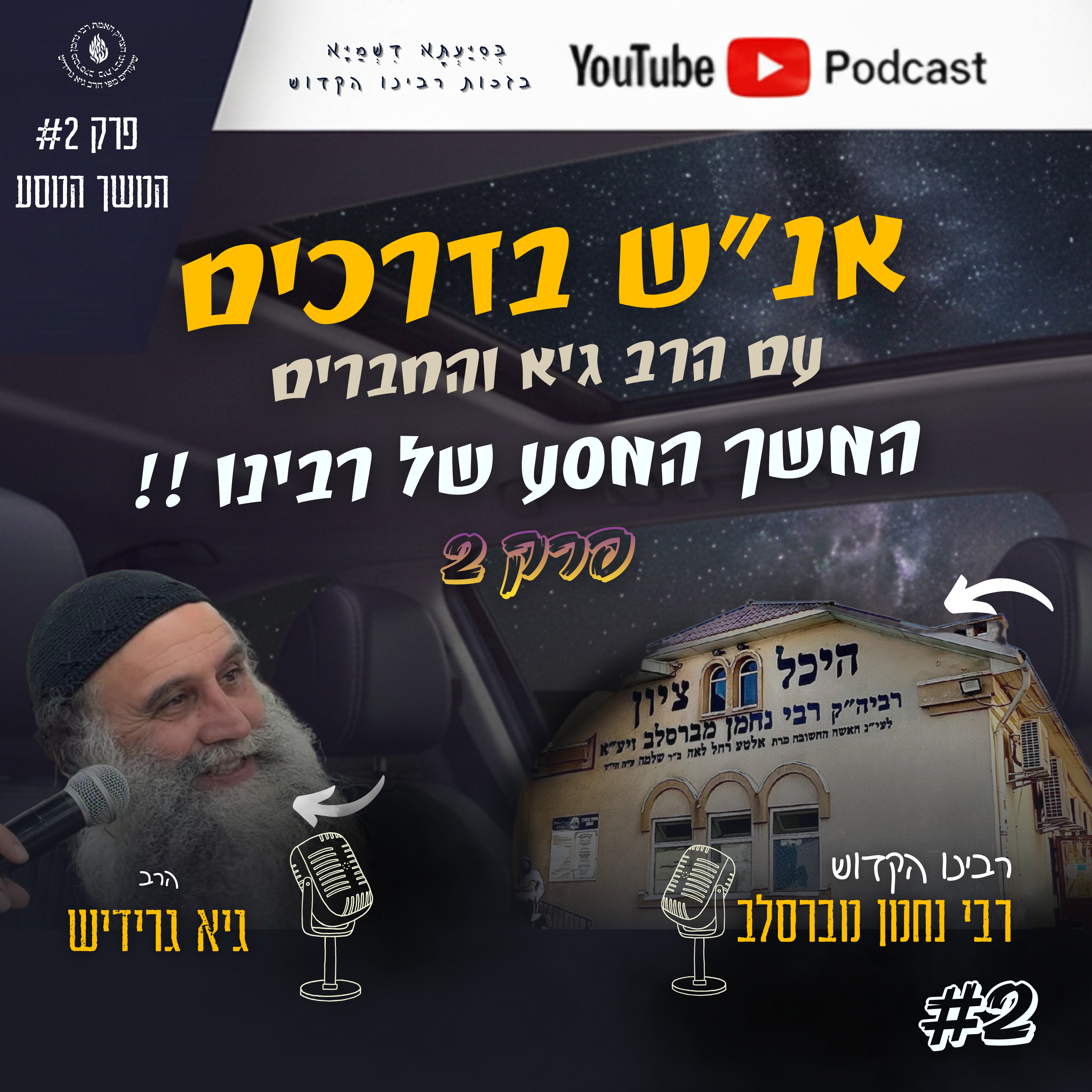 אנ״ש בדרכים - המשך המסע של רבינו איך הכל התחיל - פרק 2 עם הרב גיא גרידיש וחברים  episode artwork