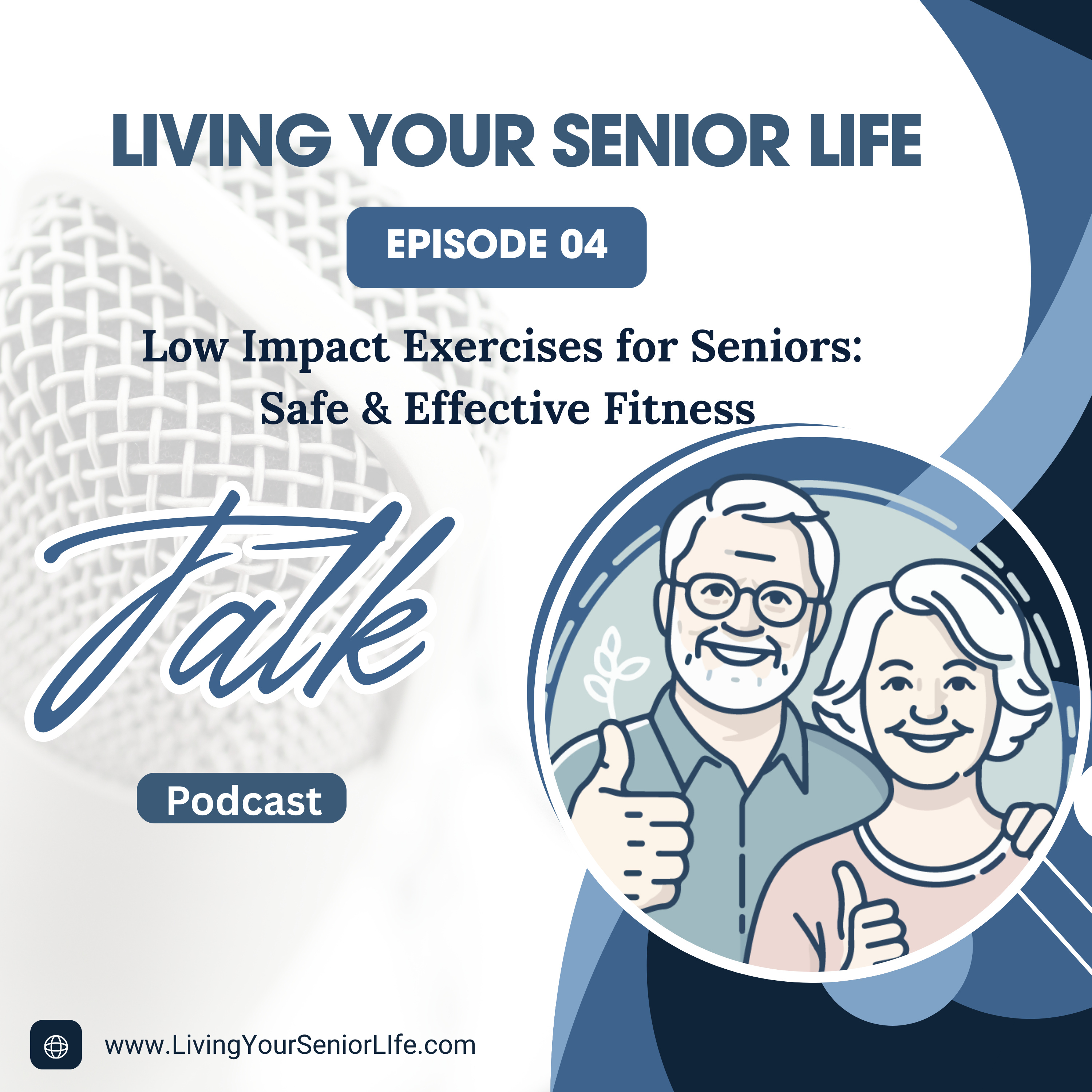 Low Impact Exercises for Seniors: Safe & Effective Fitness episode artwork