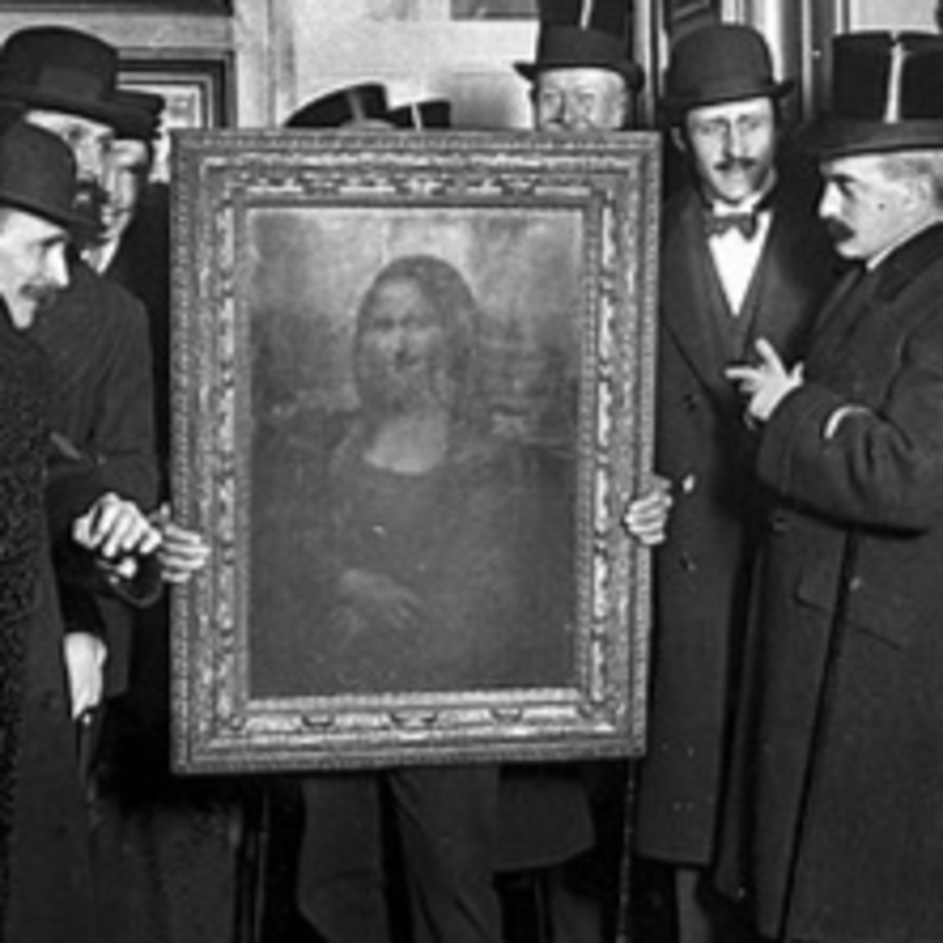 The 1911 Louvre Heist episode artwork