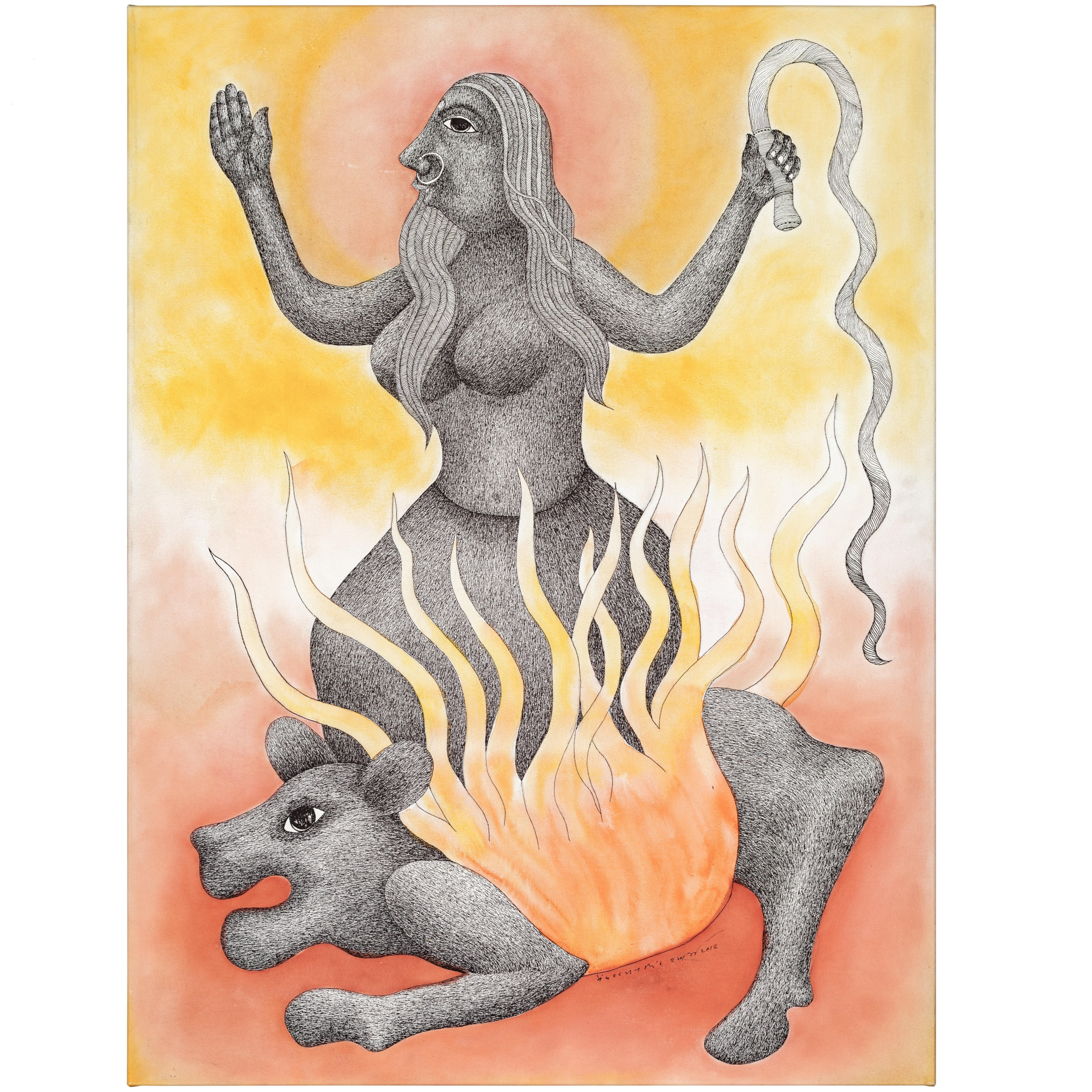 Tuesday Talk - Russell Kelty discusses Venkat Raman Singh Shyam's The trial of fire for Vaidehi (Sita)