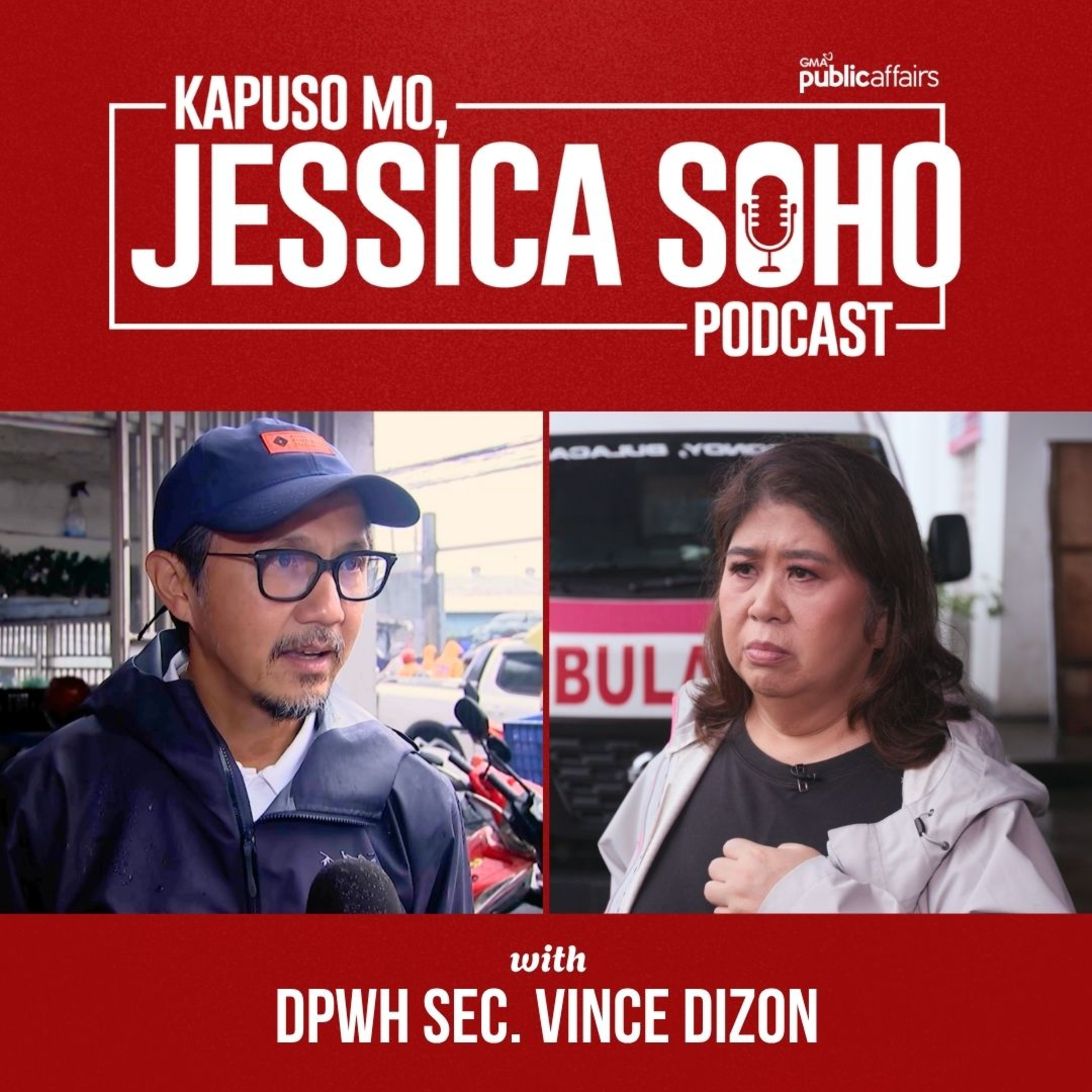 DPWH Sec. Dizon on PH’s flood control problems | Kapuso Mo, Jessica Soho Podcast episode artwork