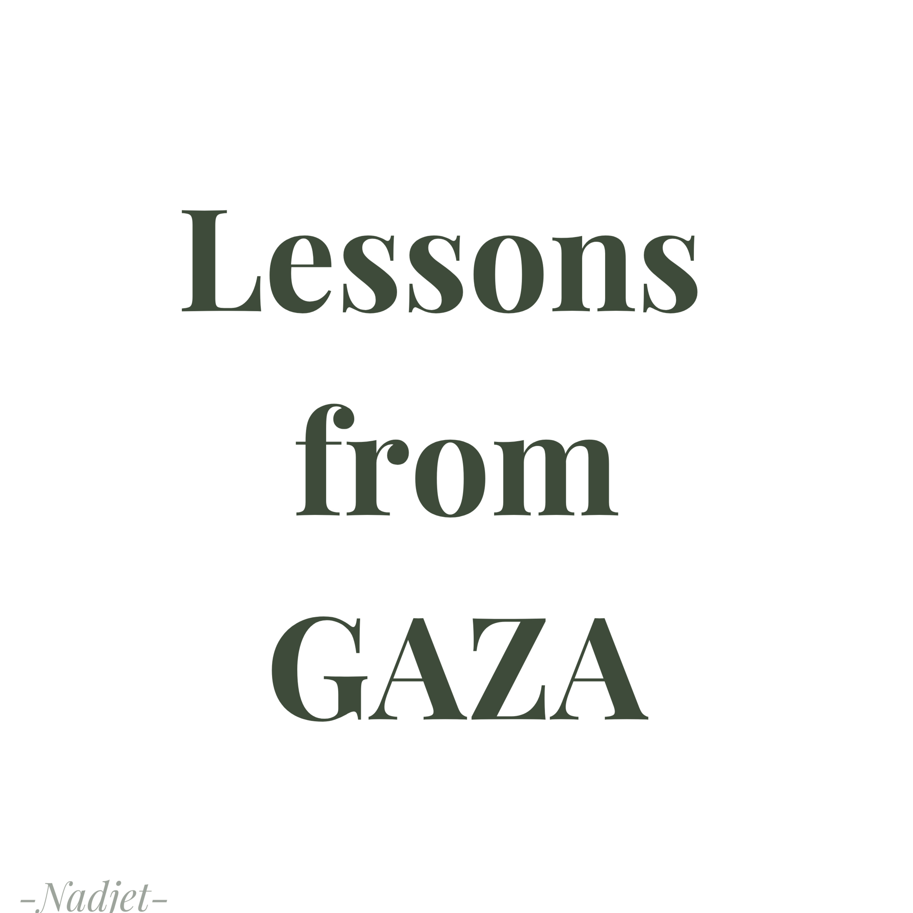 Lessons from Gaza: When it becomes a test.. episode artwork
