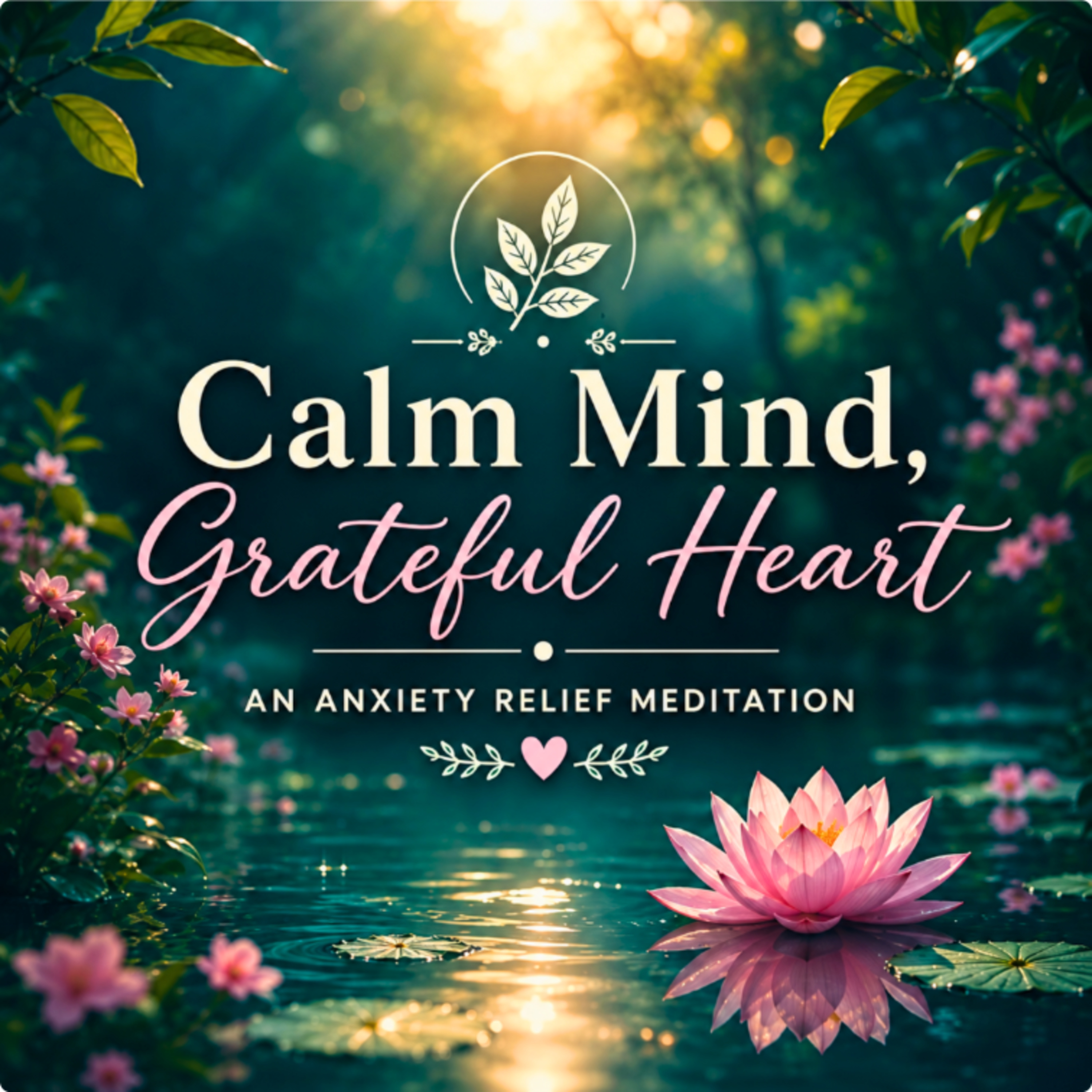 39. 🌿 Calm Mind, Grateful Heart: An Anxiety Relief Meditation 🌸 episode artwork