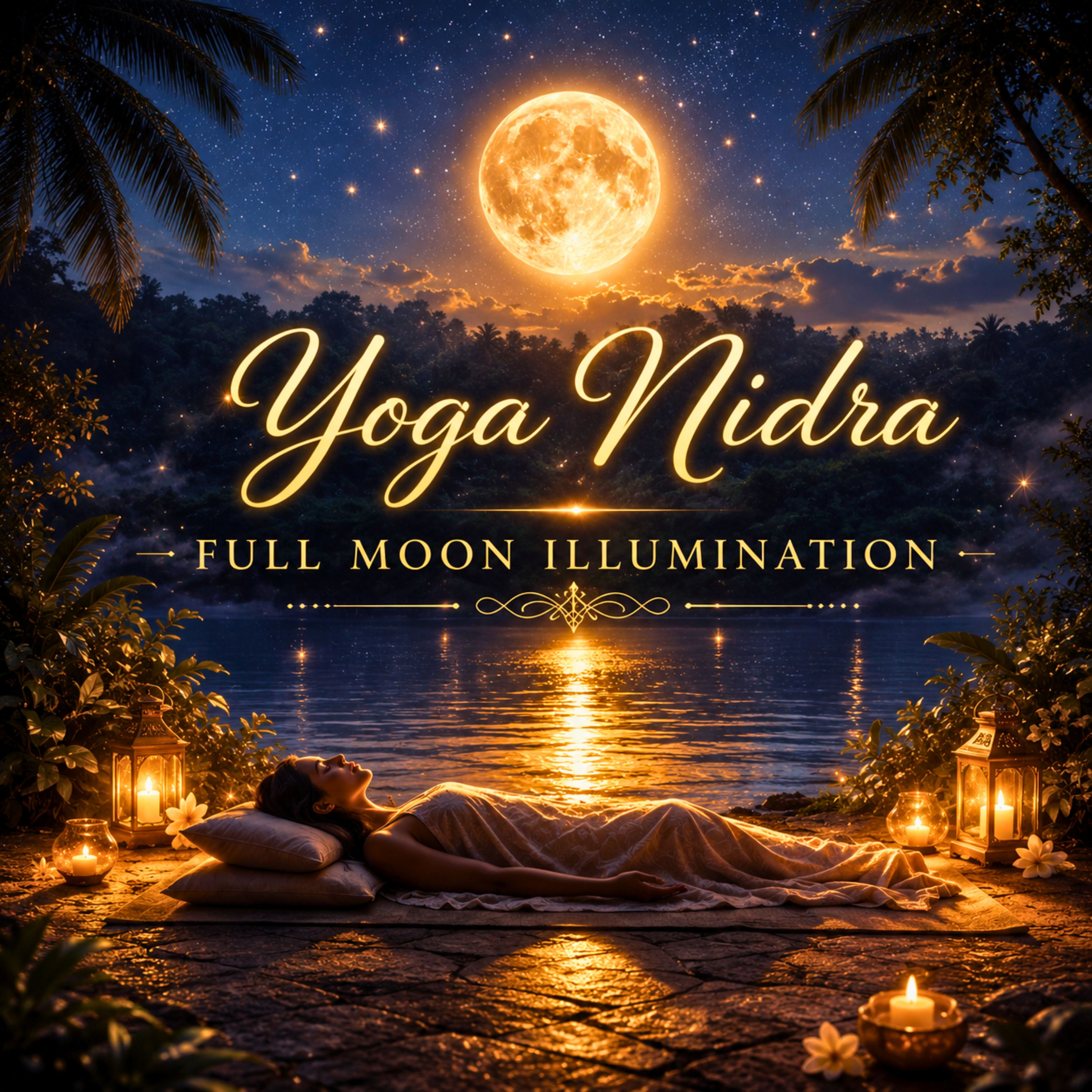 55. 🌕 Yoga Nidra: Full Moon Illumination Meditation 🌙 episode artwork