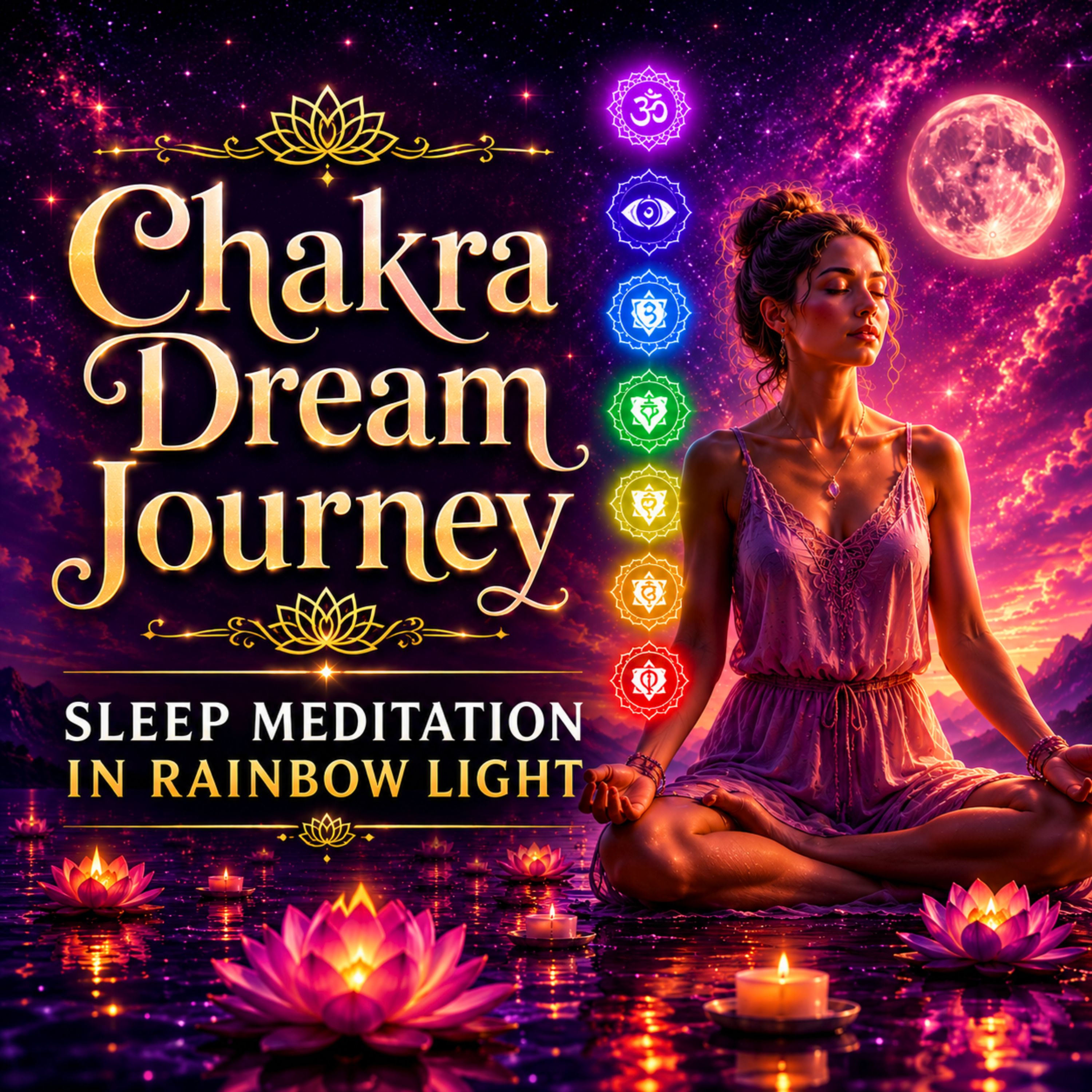 40. Chakra Dream Journey 🌈 Sleep Meditation in Rainbow Light episode artwork