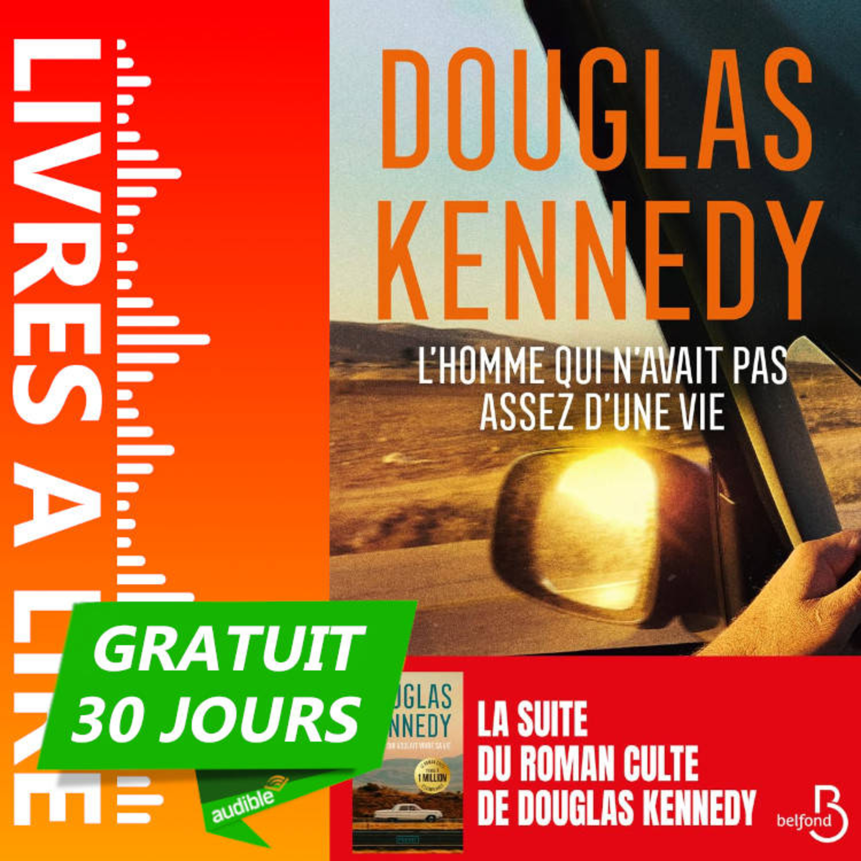 L'homme qui n'avait pas assez d'une vie. de Douglas Kennedy - Le résumé du livre en 1 minute episode artwork