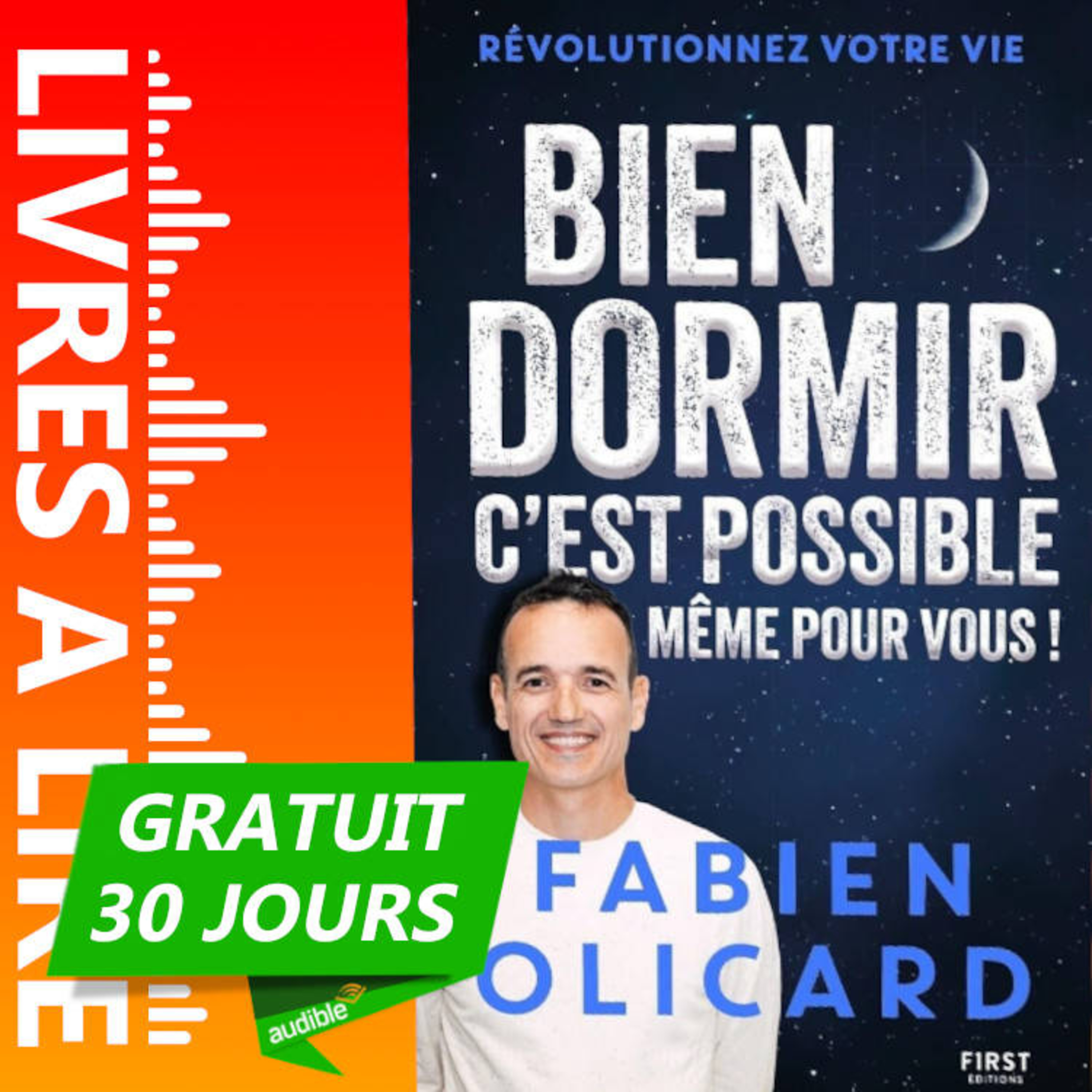 Bien dormir, c'est possible, même pour vous ! de Fabien Olicard - Le résumé du livre en 1 minute episode artwork