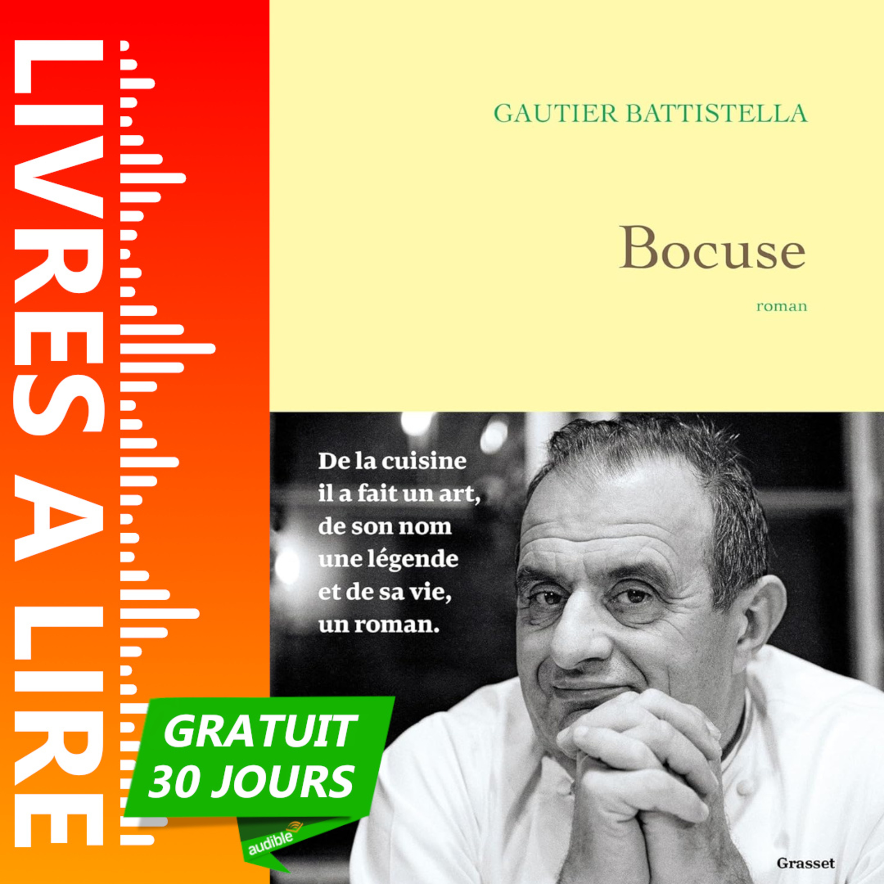 Bocuse de Gautier Battistella - Livre Audio Gratuit 30 jours episode artwork