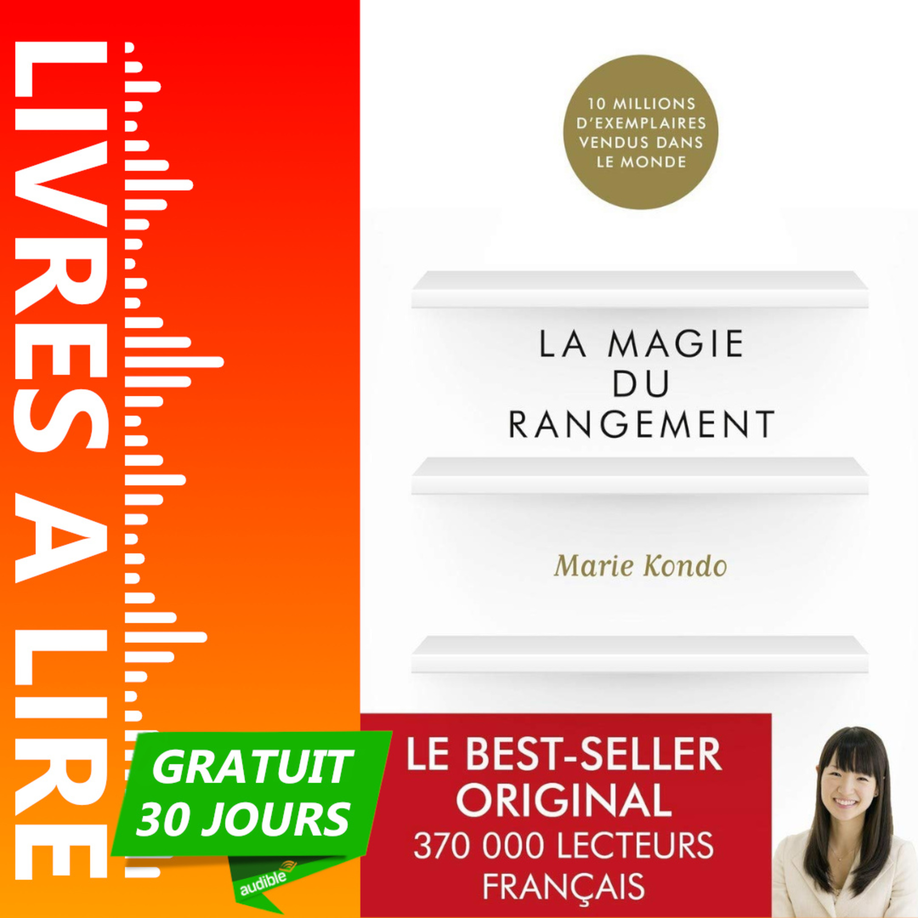 La Magie du rangement de Marie Kondo - Livre Audio Gratuit 30 jours episode artwork