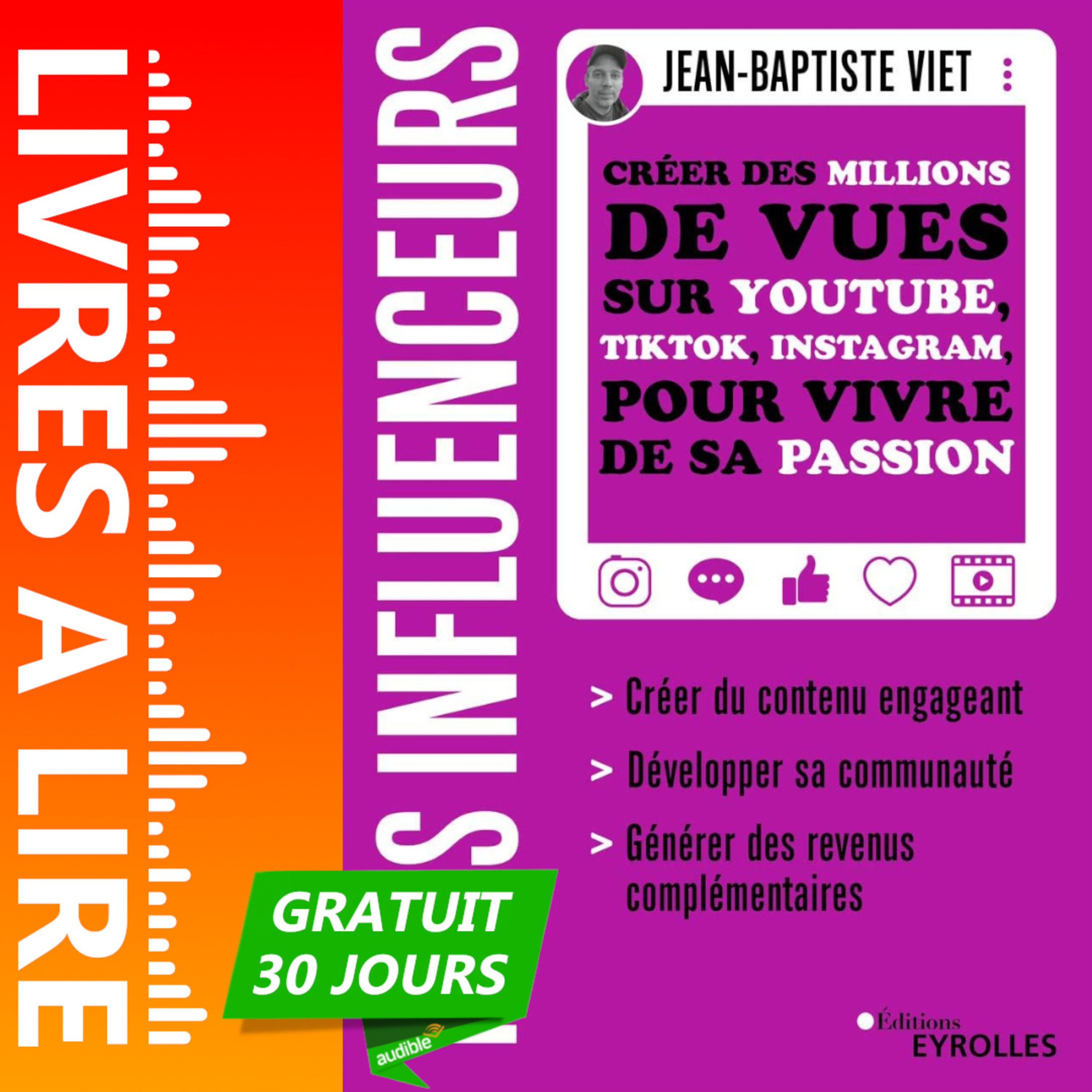 Tous influenceurs de Jean-Baptiste Viet - Livre Audio Gratuit 30 jours episode artwork