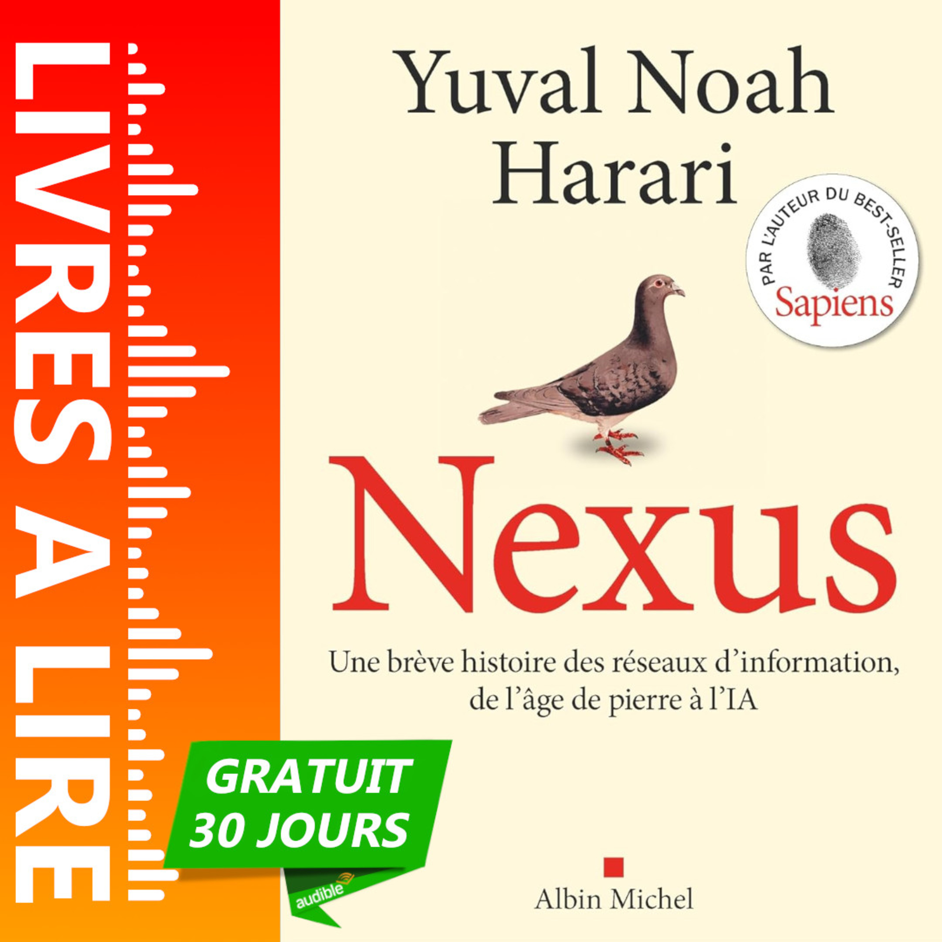 Nexus de Yuval Noah Harari - Livre Audio Gratuit 30 jours episode artwork