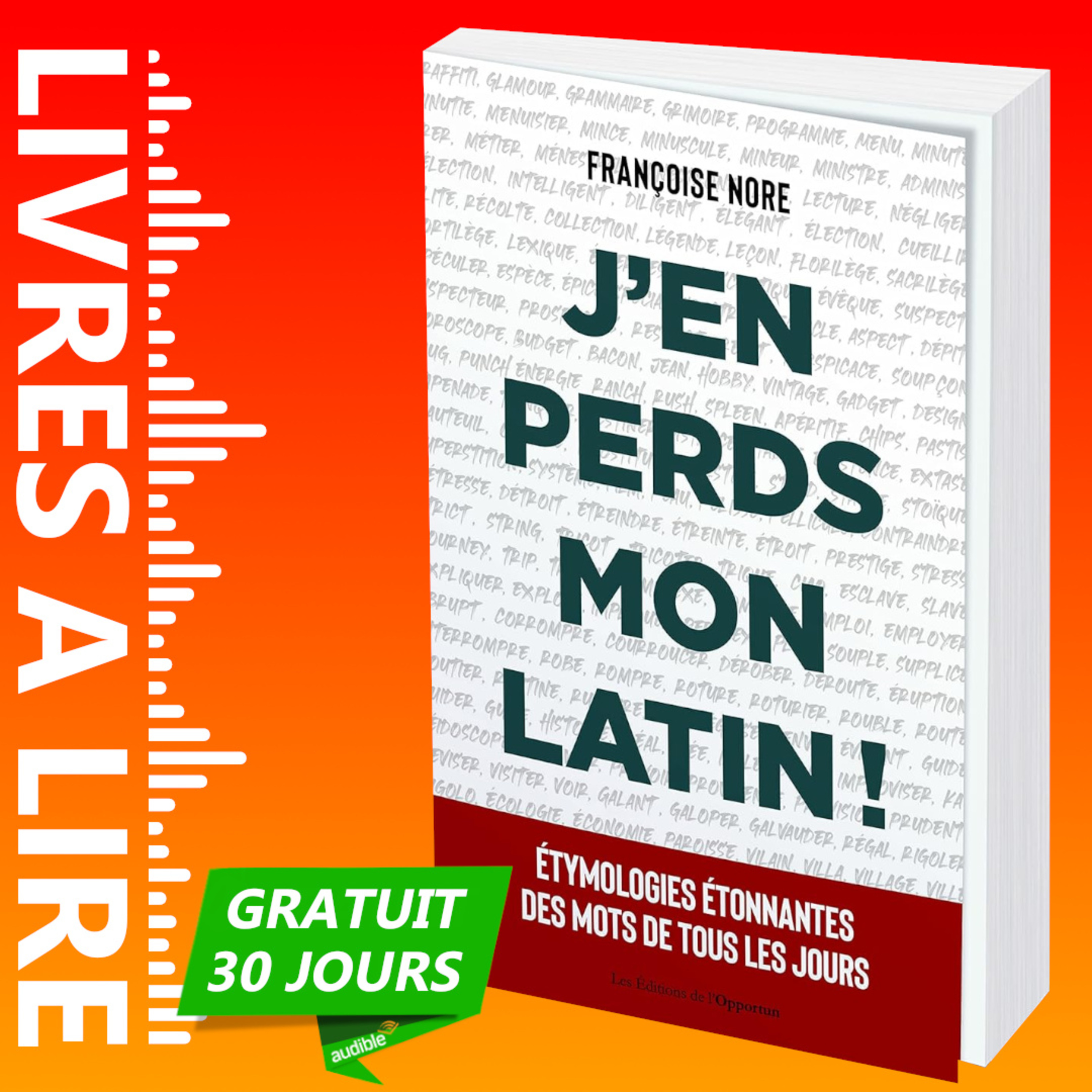J'en perds mon latin ! de Françoise Nore - Livre Audio Gratuit 30 jours episode artwork