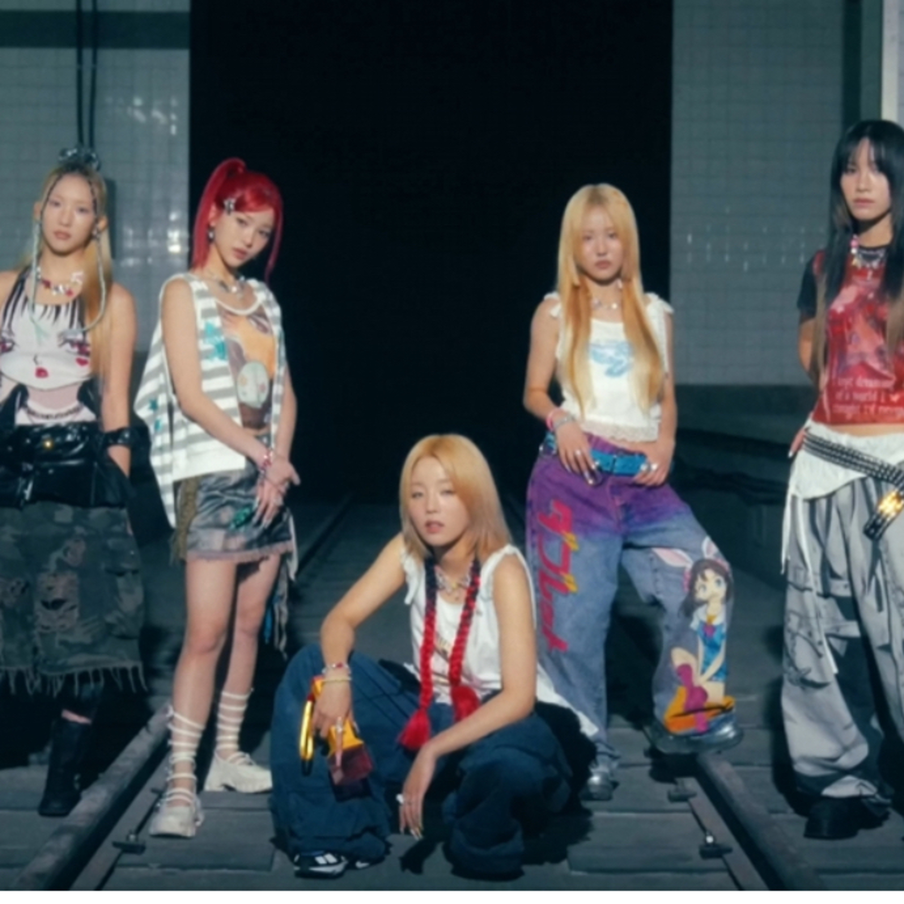Kpop girl band young posse released their fourth album growing pain part 1
