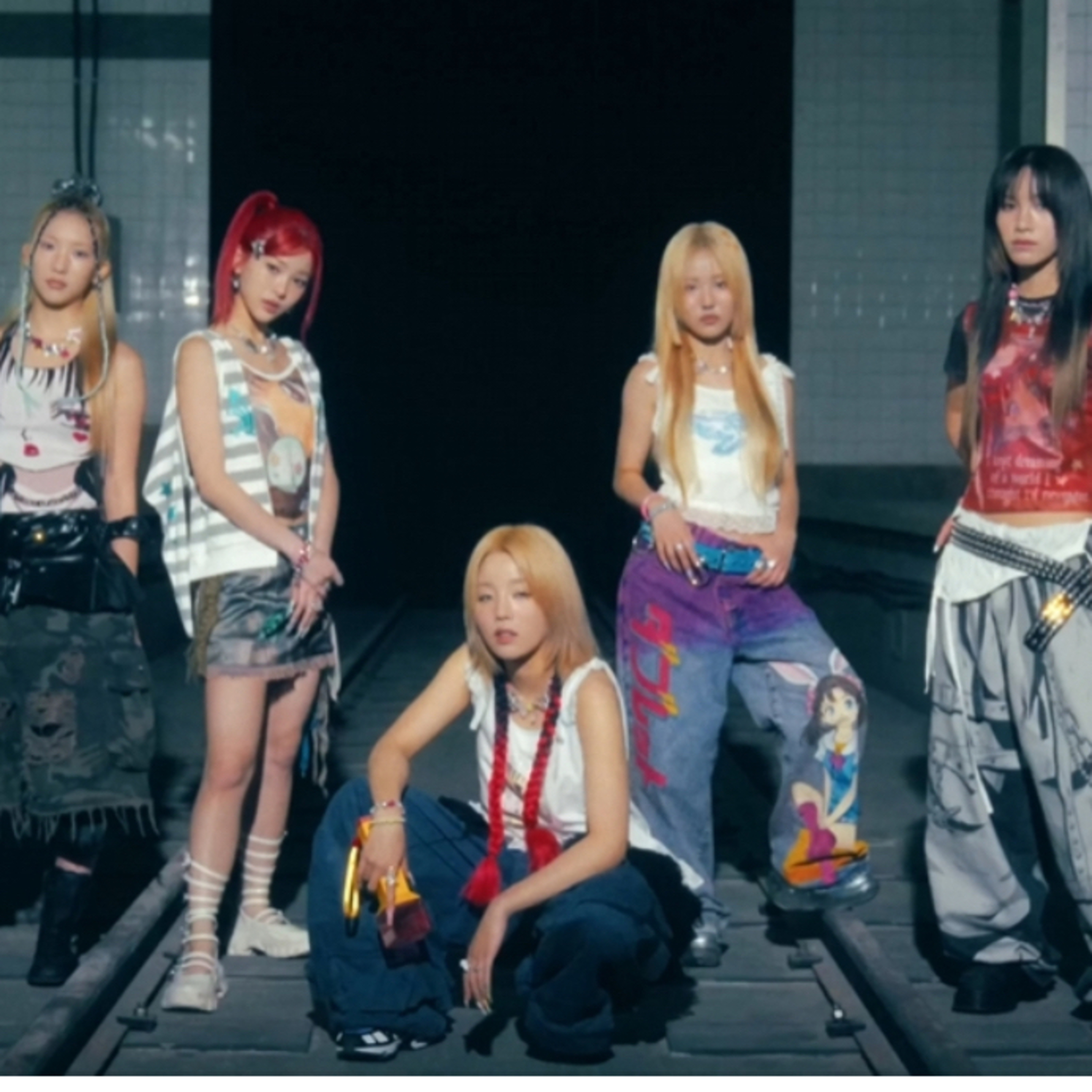 Kpop girl band young posse released their fourth album growing pain part 1 copy