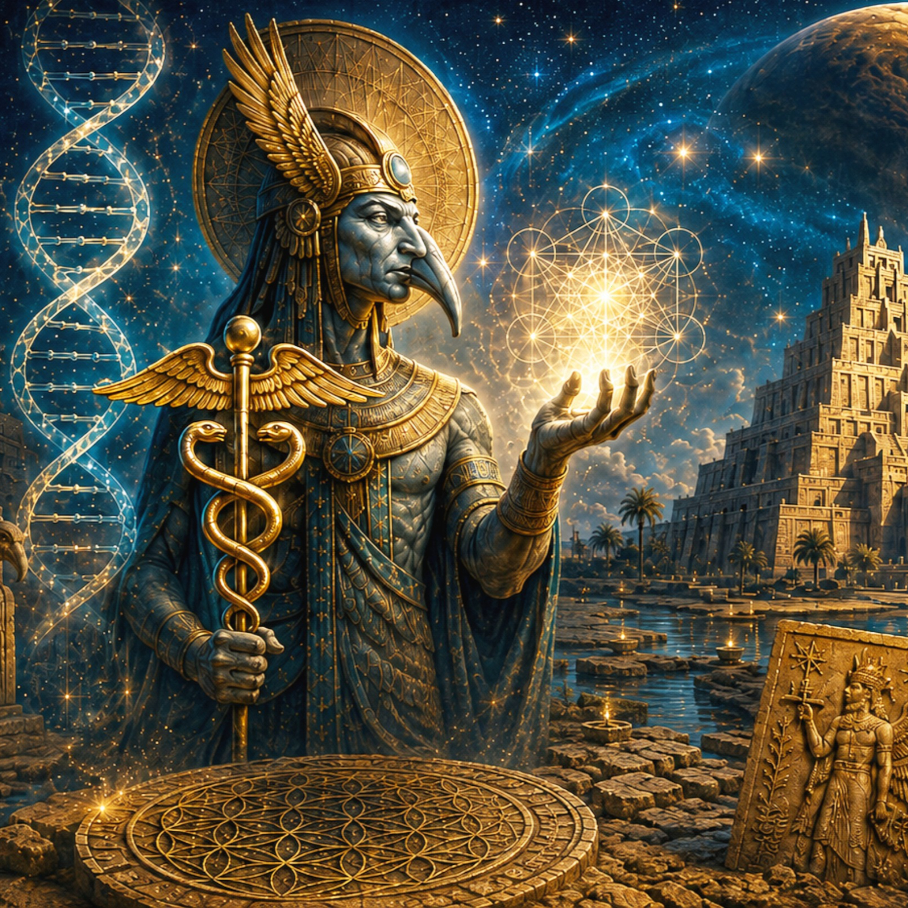 The Anunnaki Code: Ningishzida, Human Origins, and the Secret Science of the Gods