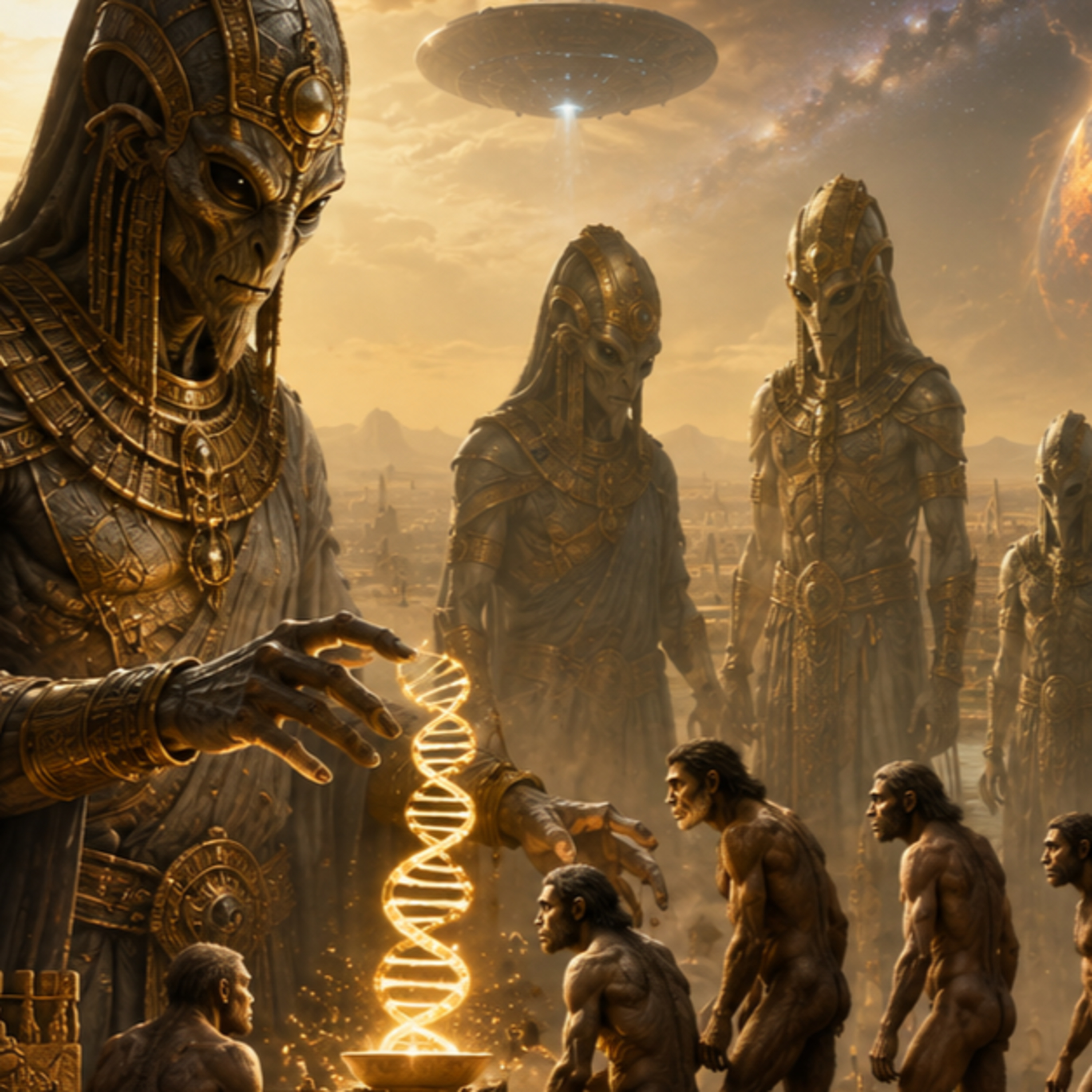 Oops, the Conventional Story of Human Origins is Wrong! Anunnaki Council Evidence