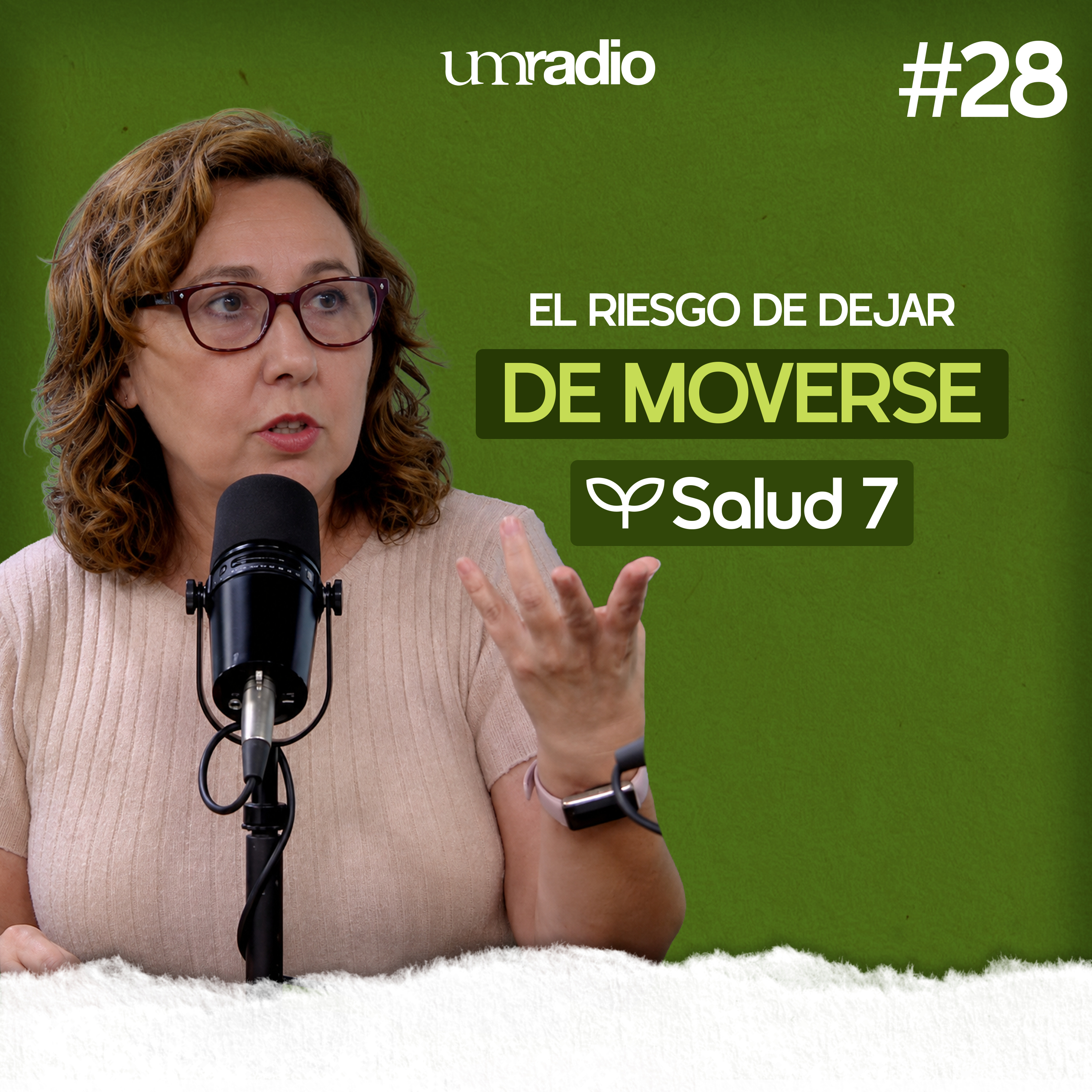 EP.28 El riesgo de dejar de MOVERSE - Dra. Mariel Dávila episode artwork