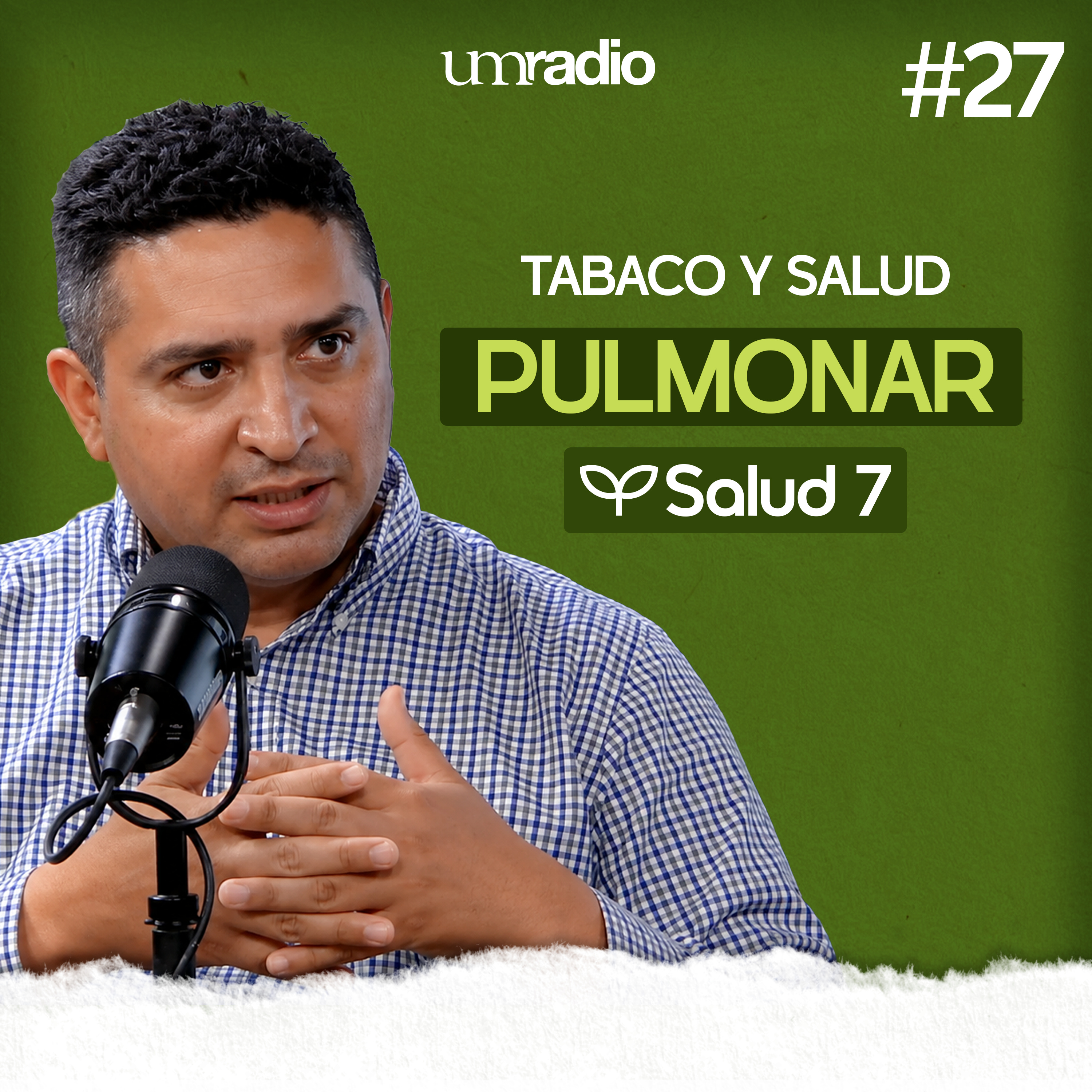 EP.26 Tabaco y salud pulmonar - Dr. Hazael Jiménez  episode artwork
