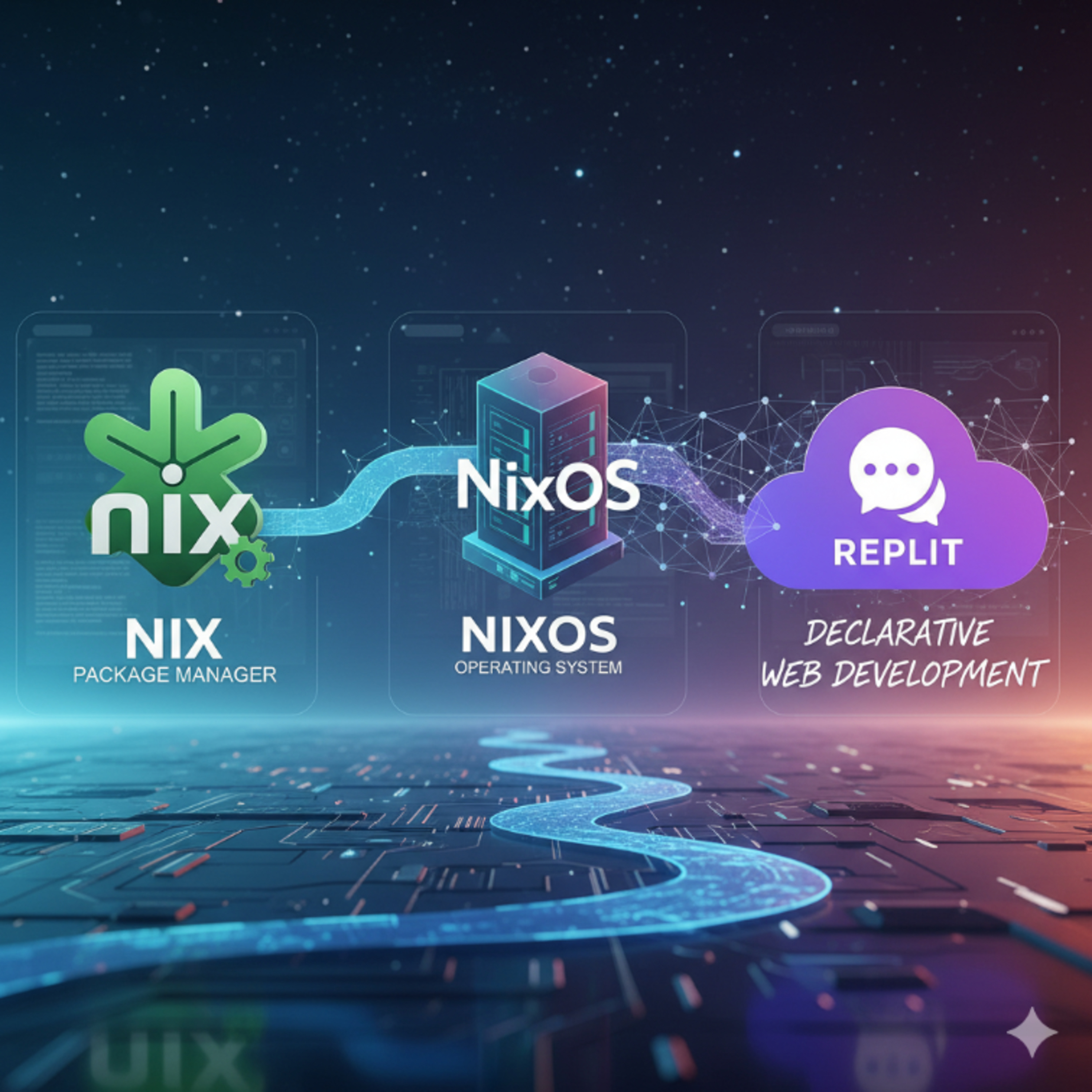 nix to nixOS to replit