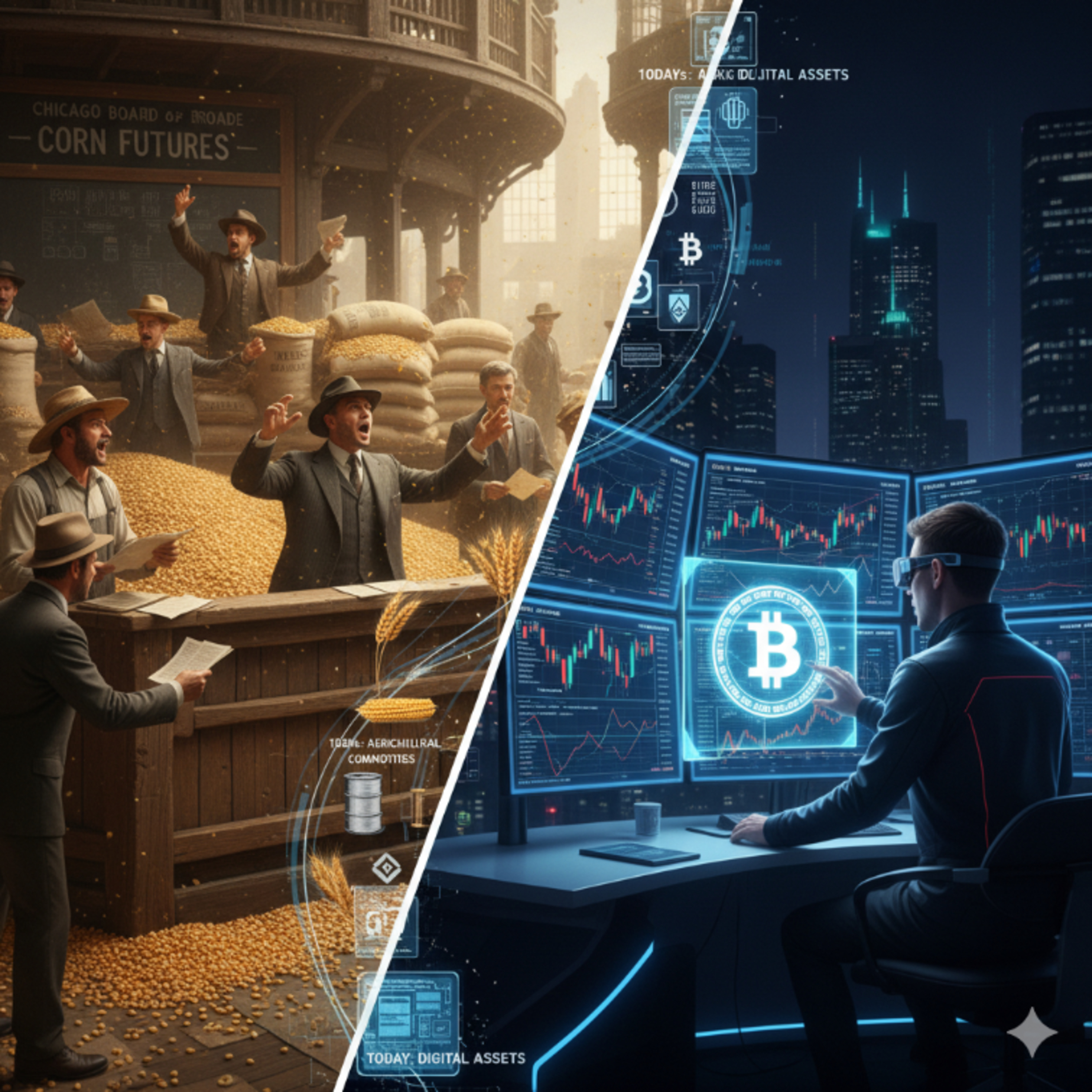 futures markets : from bushels of 🌽 to Bitcoin