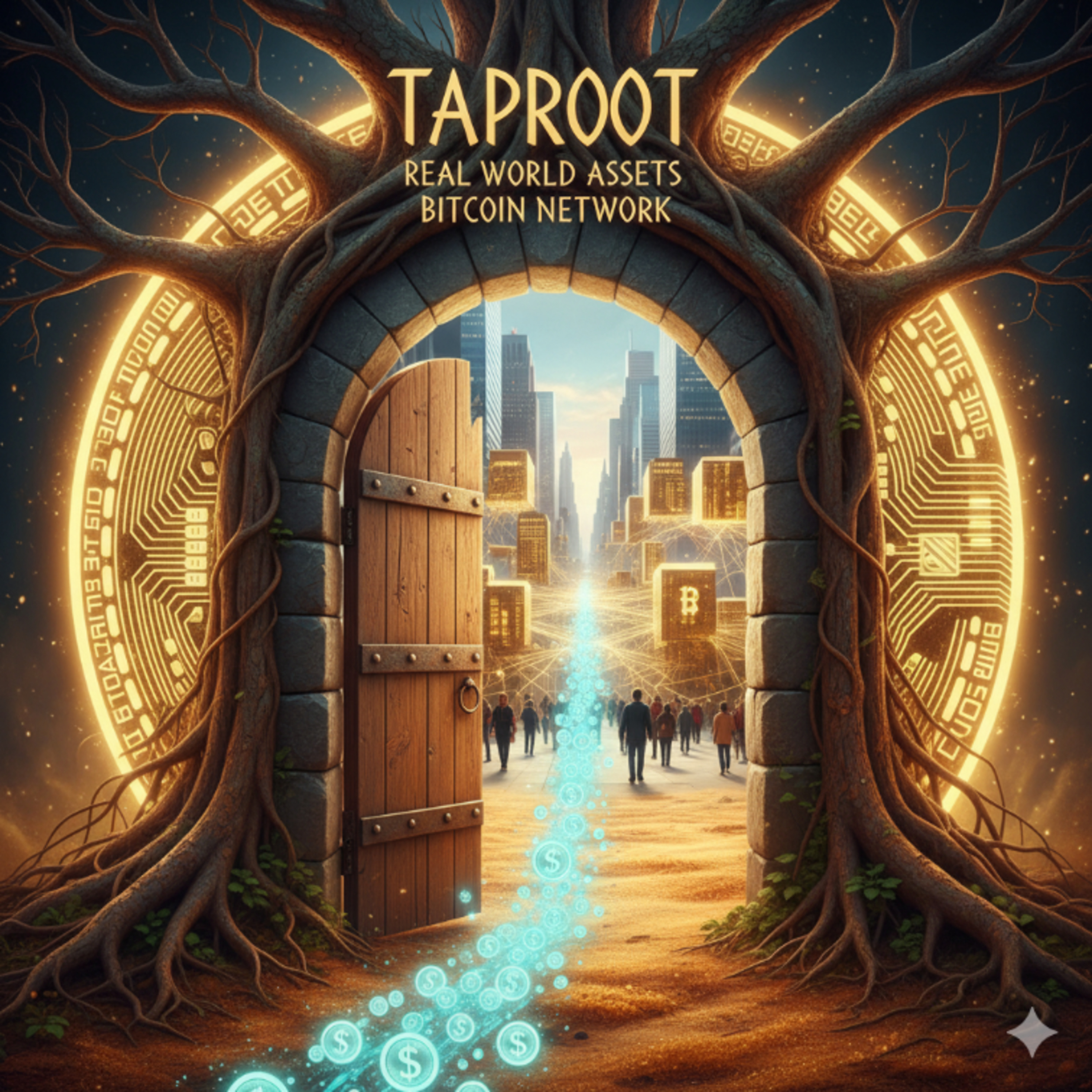 Taproot: a door for real world assets to grow on bitcoin digital real estate
