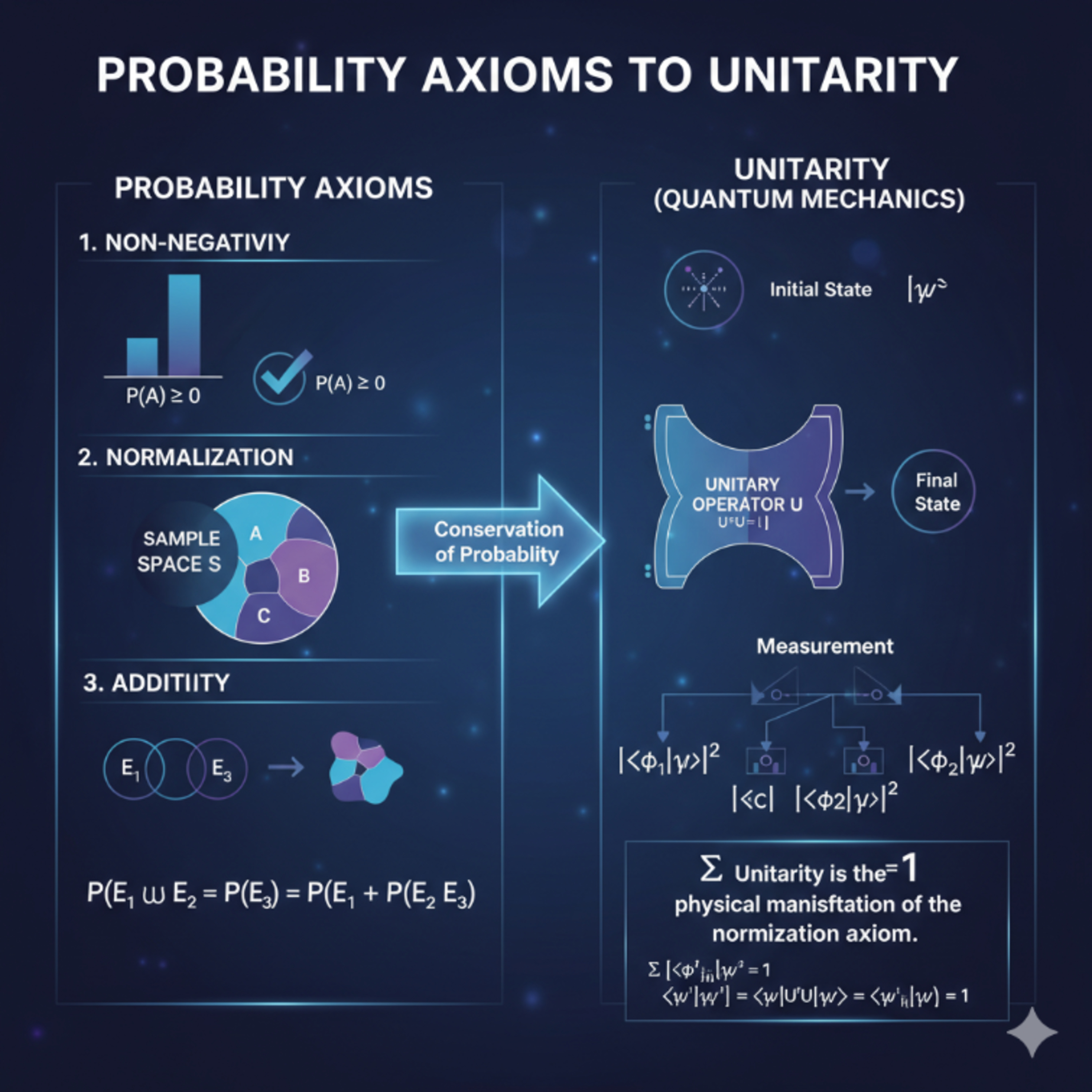 probability to unitarity