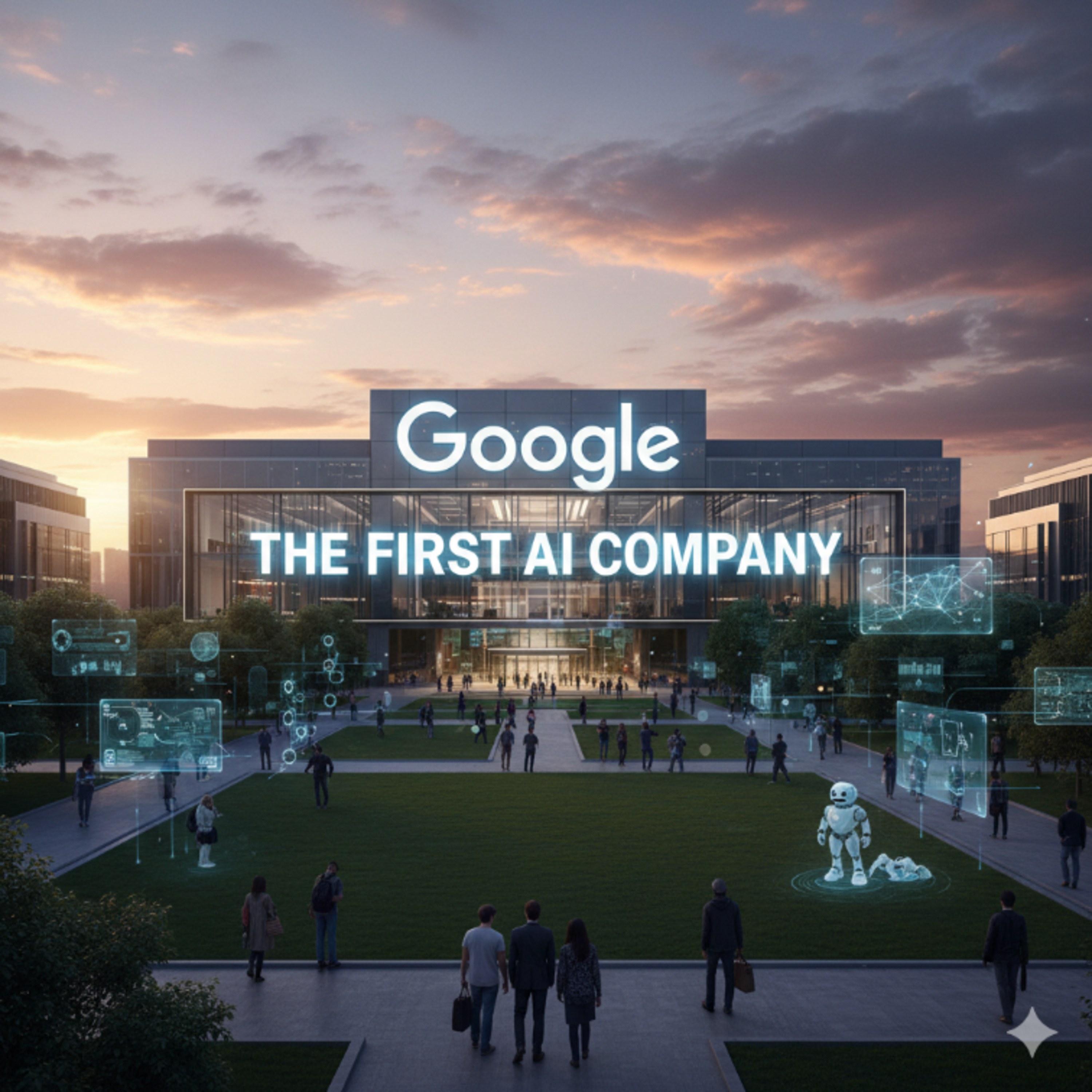 Google : The first AI company .