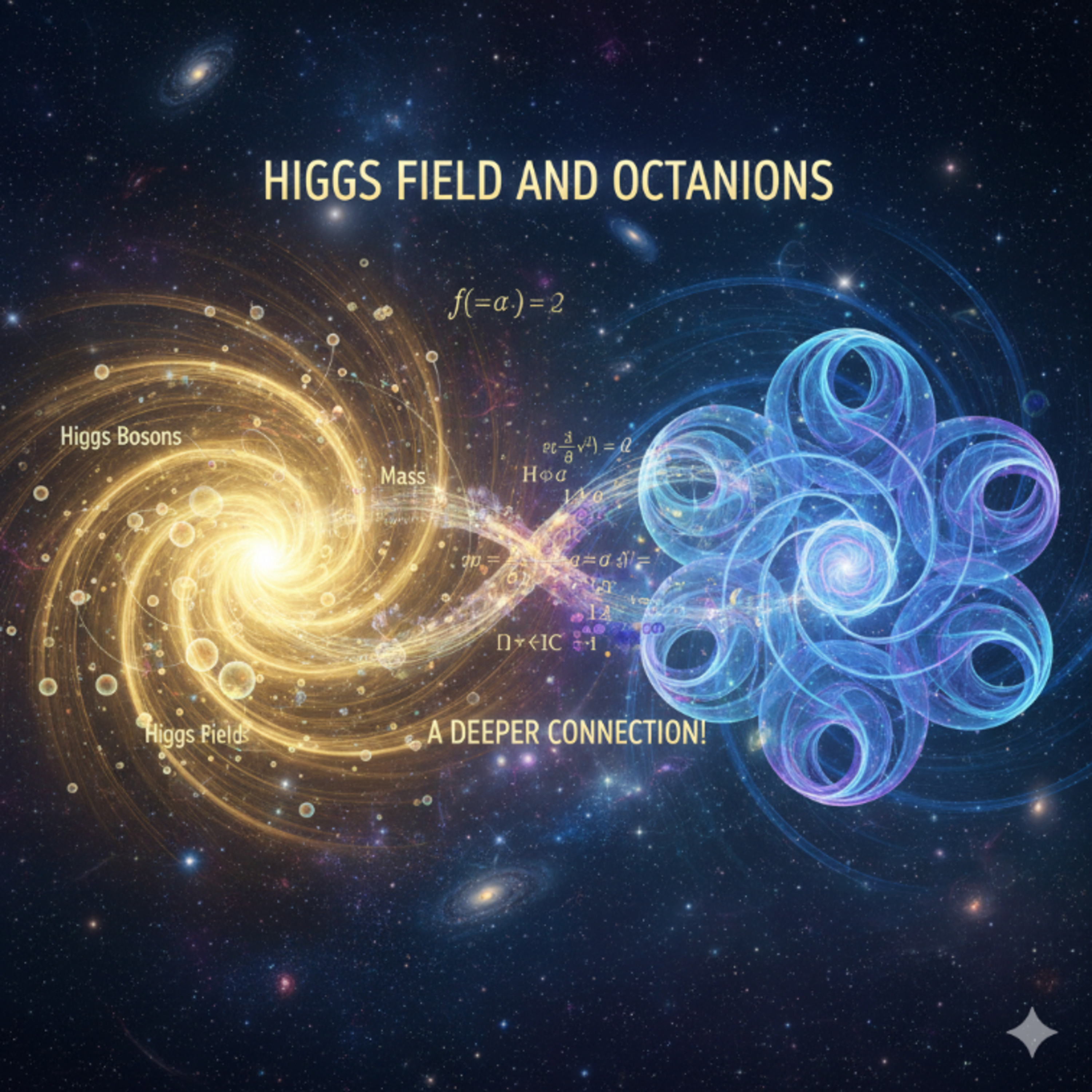 Higgs field and Octanions