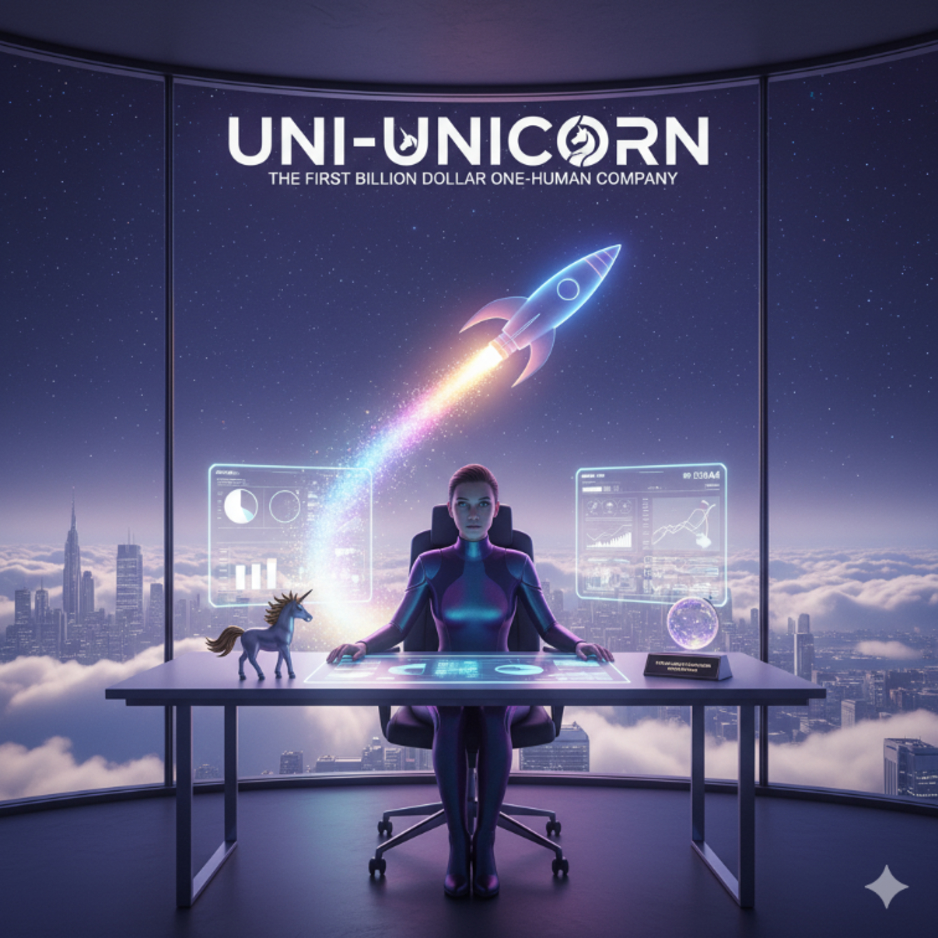 the first billion dollar one human company