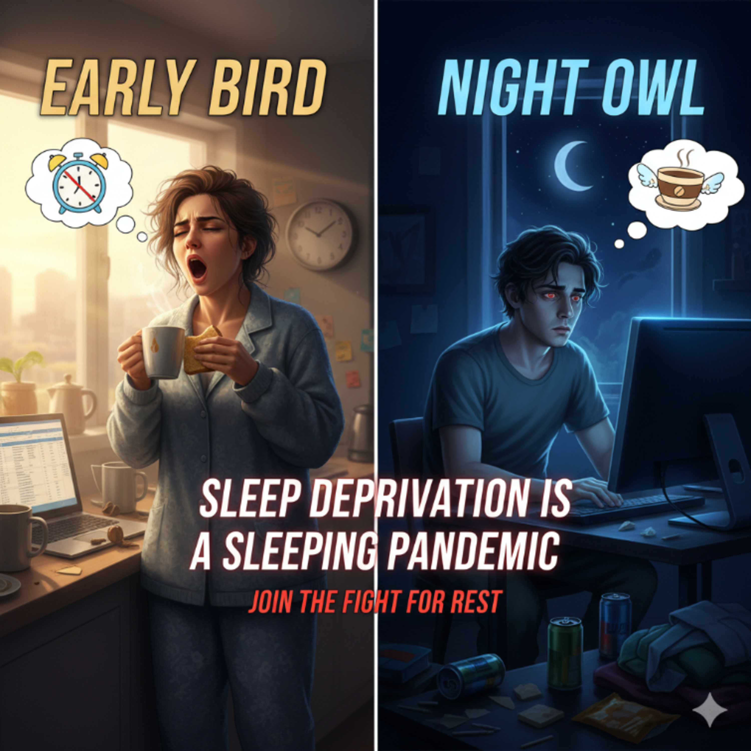 early bird v/s night owl