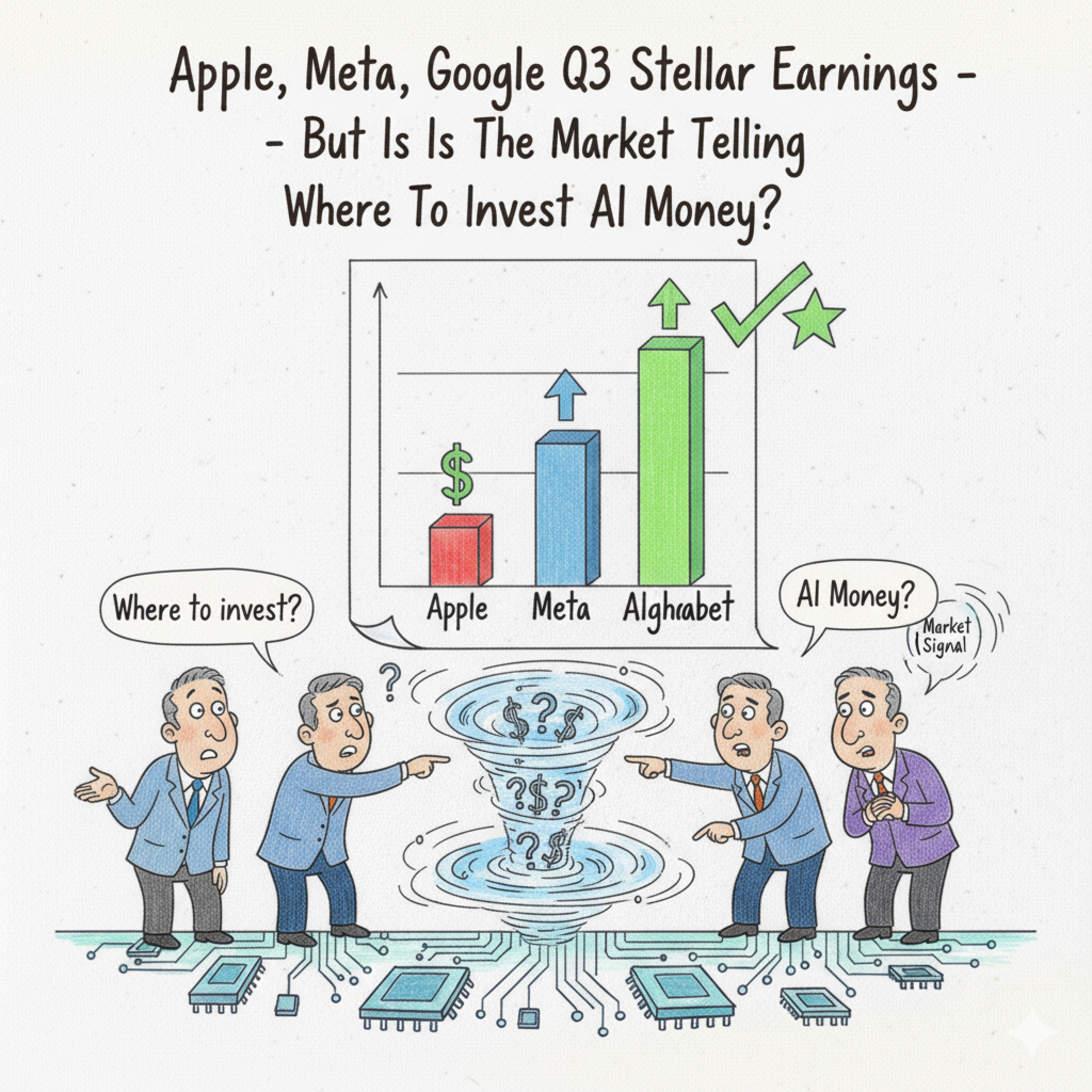 Google Meta Apple - Q3 stellar beat - is market telling something in afterhours ? ?
