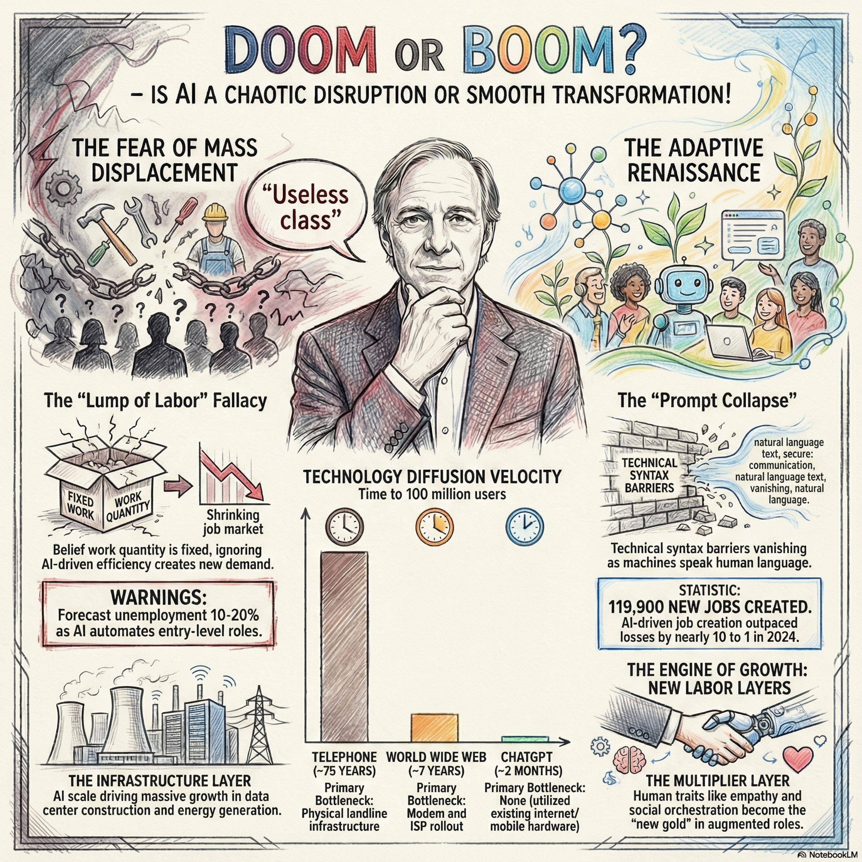 Doom or Boom : Is #AI disruptive or Transformative ?