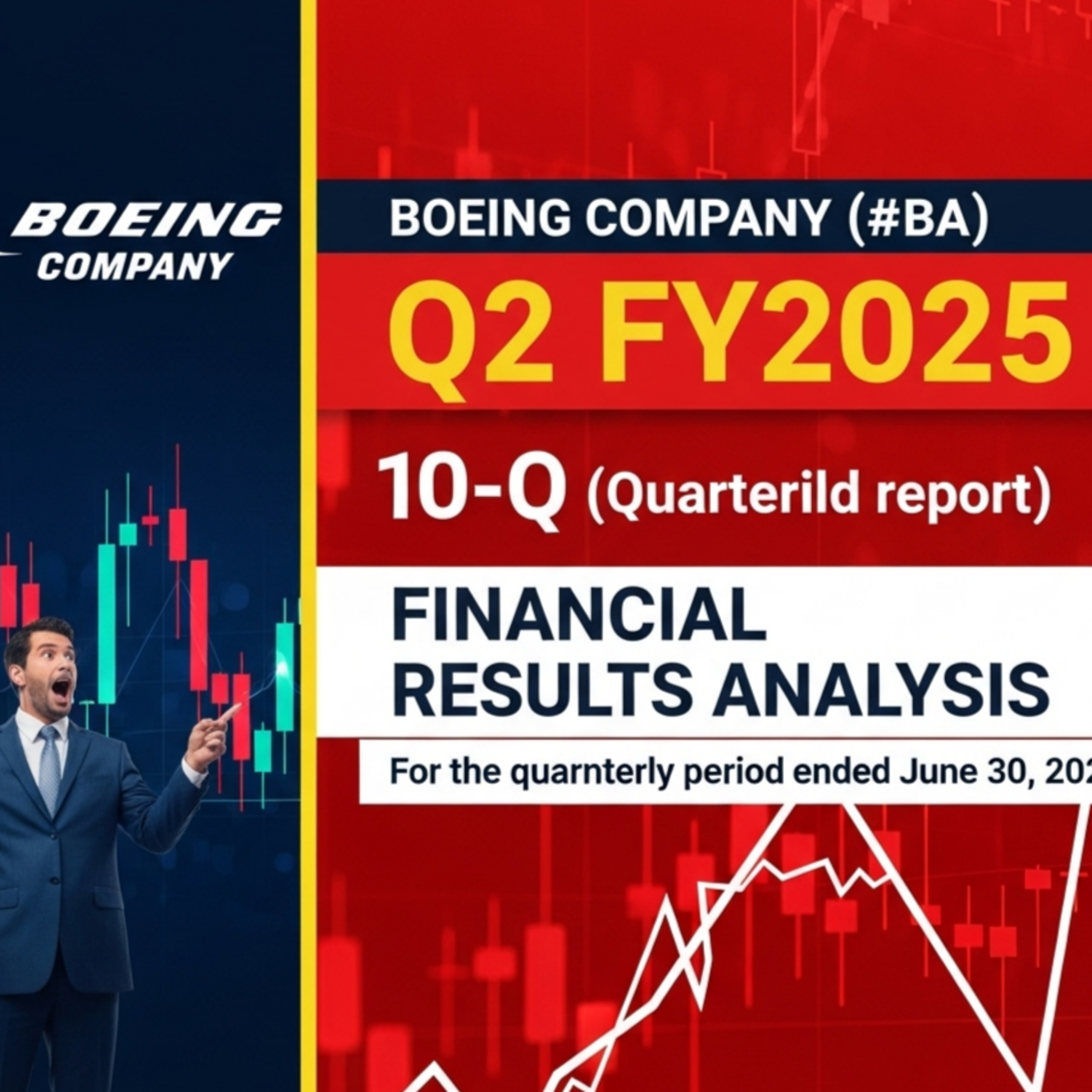 Boeing #BA 2025 2. Çeyrek Finansal Durumu: Zararlar, Güvenlik ve Spirit Satın Alımı episode artwork