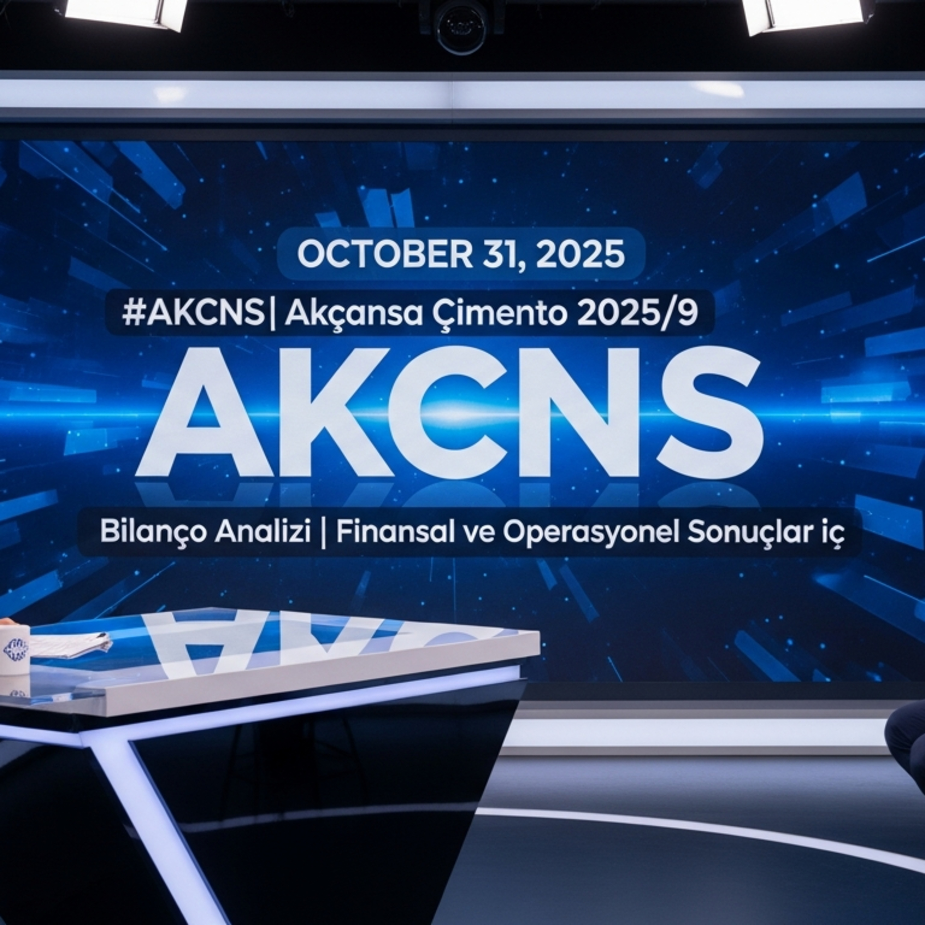 🔴🇹🇷 #AKCNS | Akçansa Çimento 2025/9 Bilanço Analizi | Finansal ve Operasyonel Sonuçlar 🧿