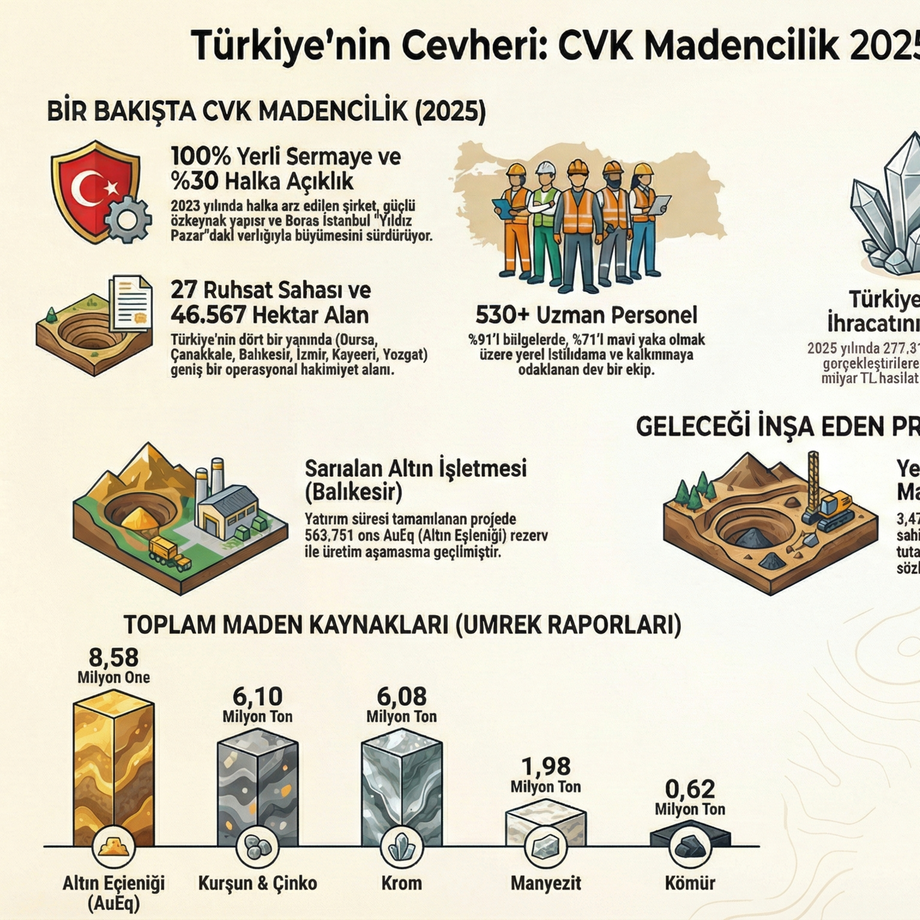 🔴🇹🇷 #CVKMD | CVK Maden İşletmeleri Sanayi 2025/12 Faaliyet Raporu Analizi - CVK Madencilik Kromdan Altına Dev Hamle episode artwork