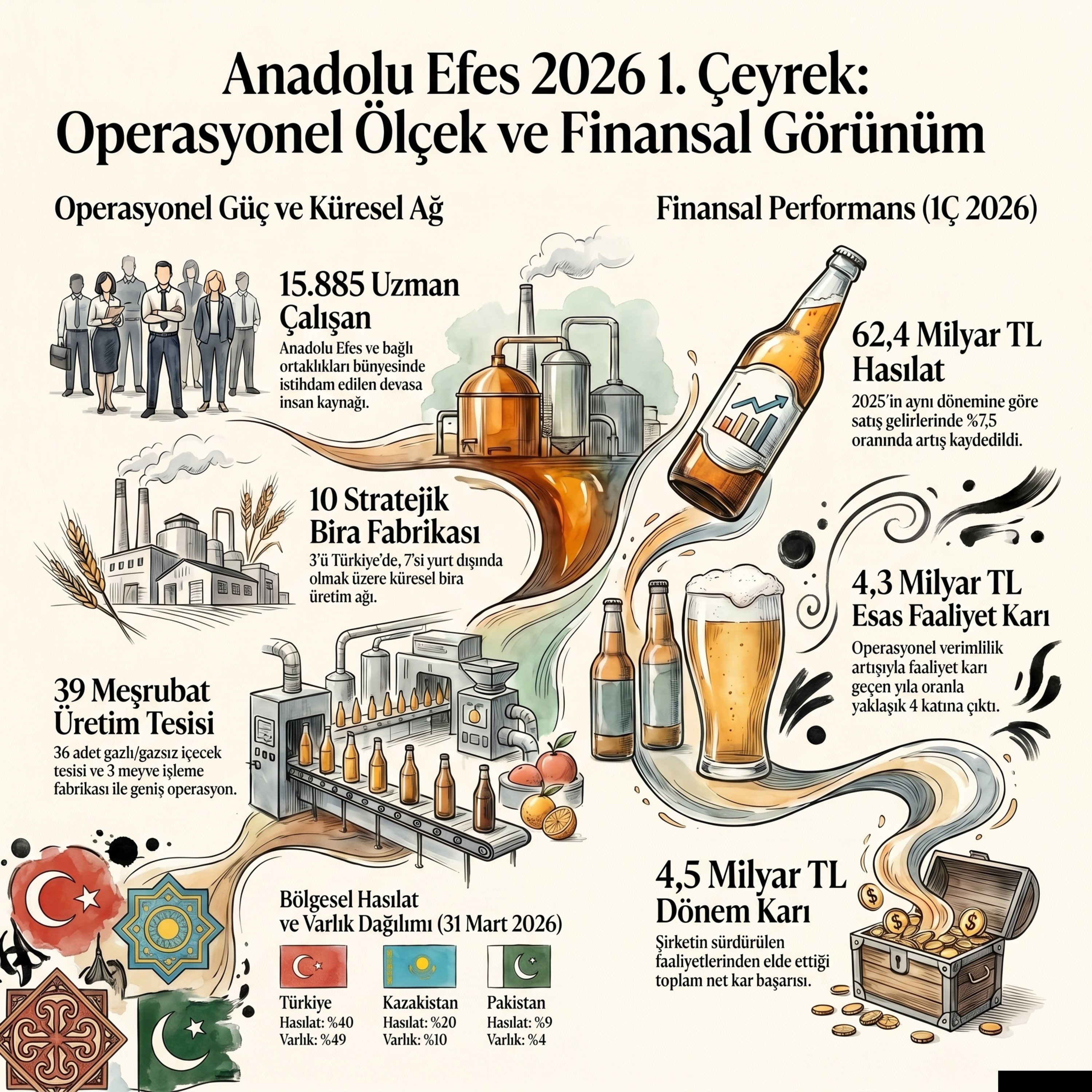 🔴 AEFES 2026-03 Bilanço Analizi | Anadolu Efes Biracılık ve Malt Sanayii A.Ş. (Biradan değil meşrubattan kazanan Anadolu Efes) episode artwork