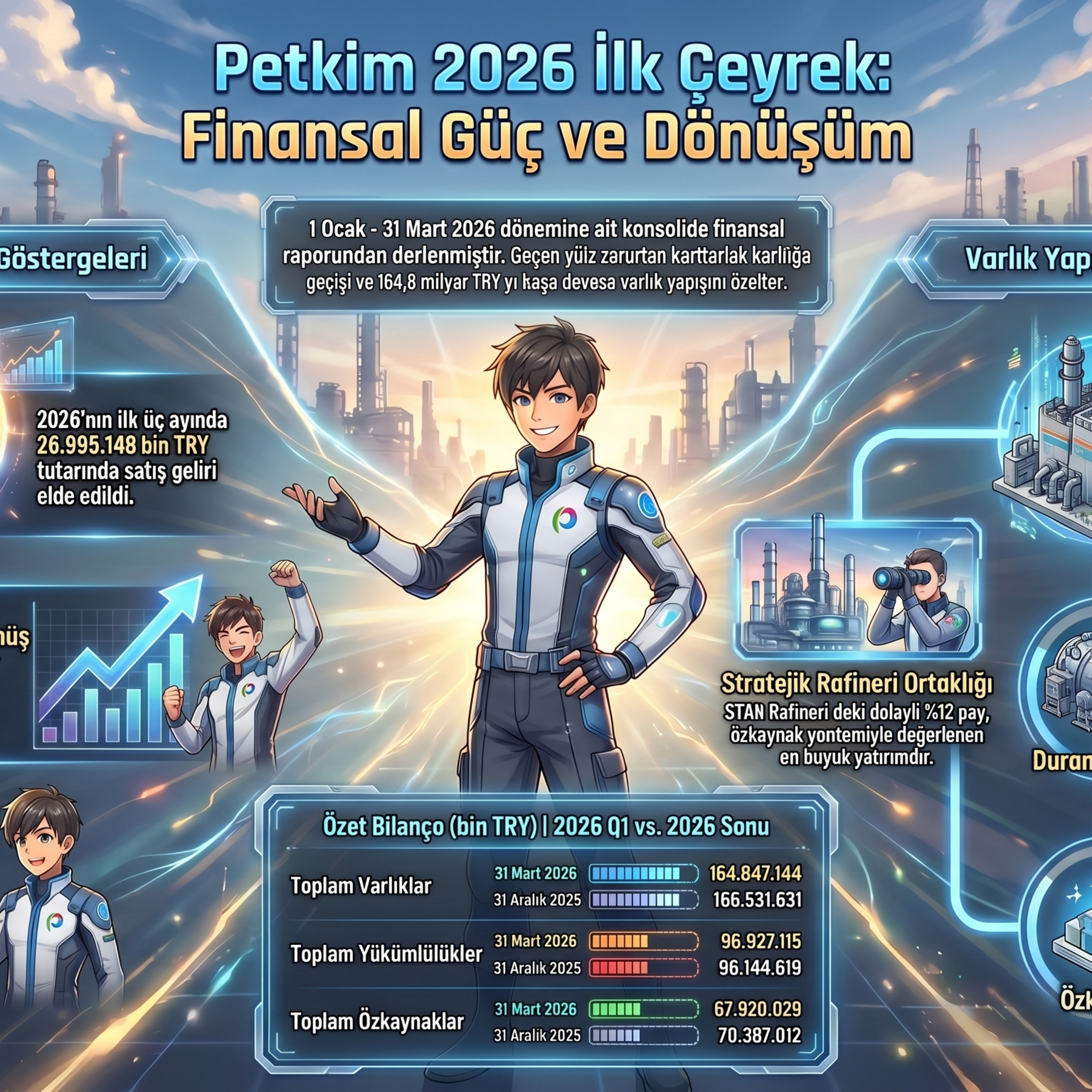 🔴 PETKM 2026-03 Bilanço Analizi | Petkim Petrokimya Holding A.Ş. (Zarar eden Petkim'in kâr illüzyonu) episode artwork