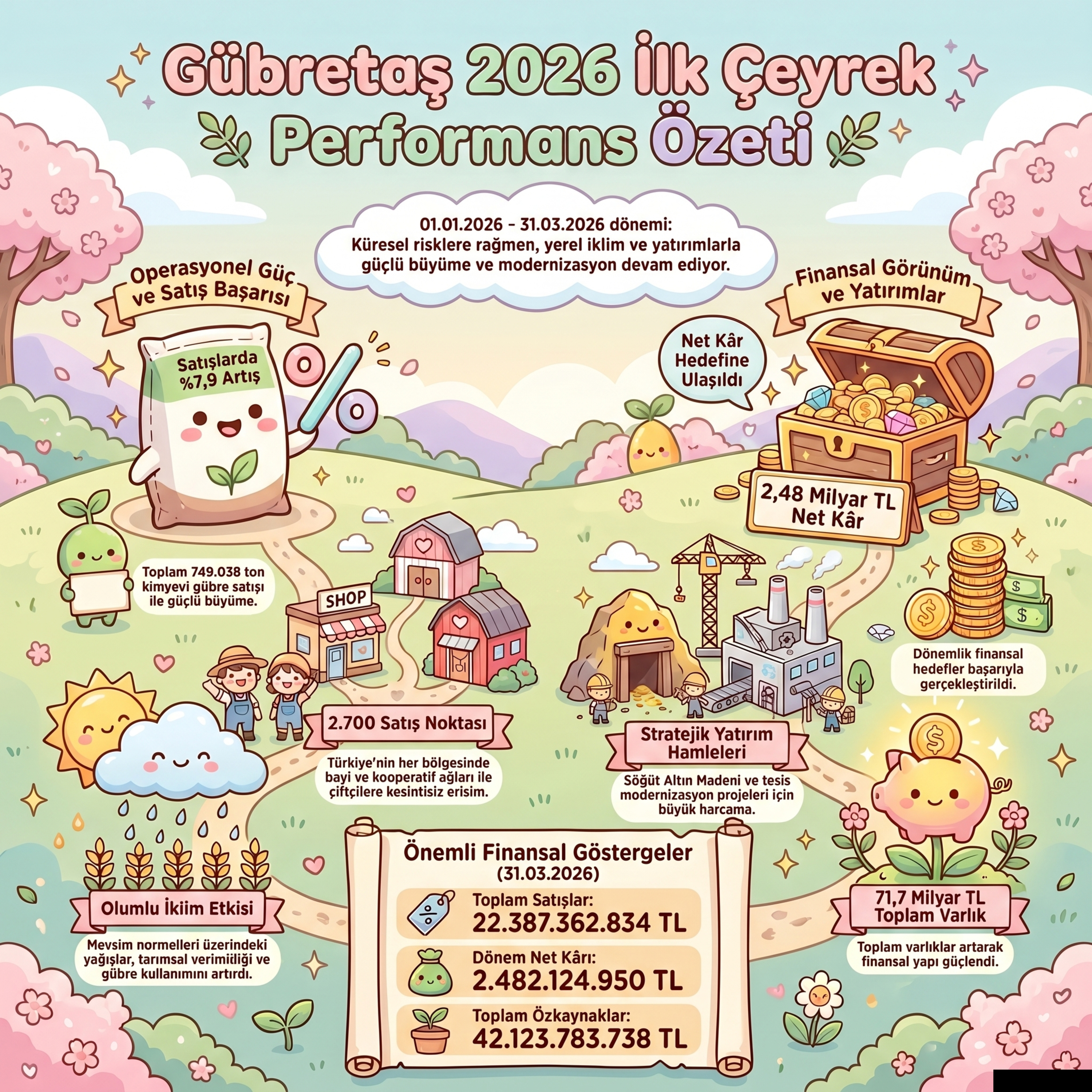 🔵 GUBRF 2026-03 Faaliyet Raporu Analizi | Gübre Fabrikaları T.A.Ş. (Altın madeniyle nakit makinesine dönüşen Gübretaş) episode artwork