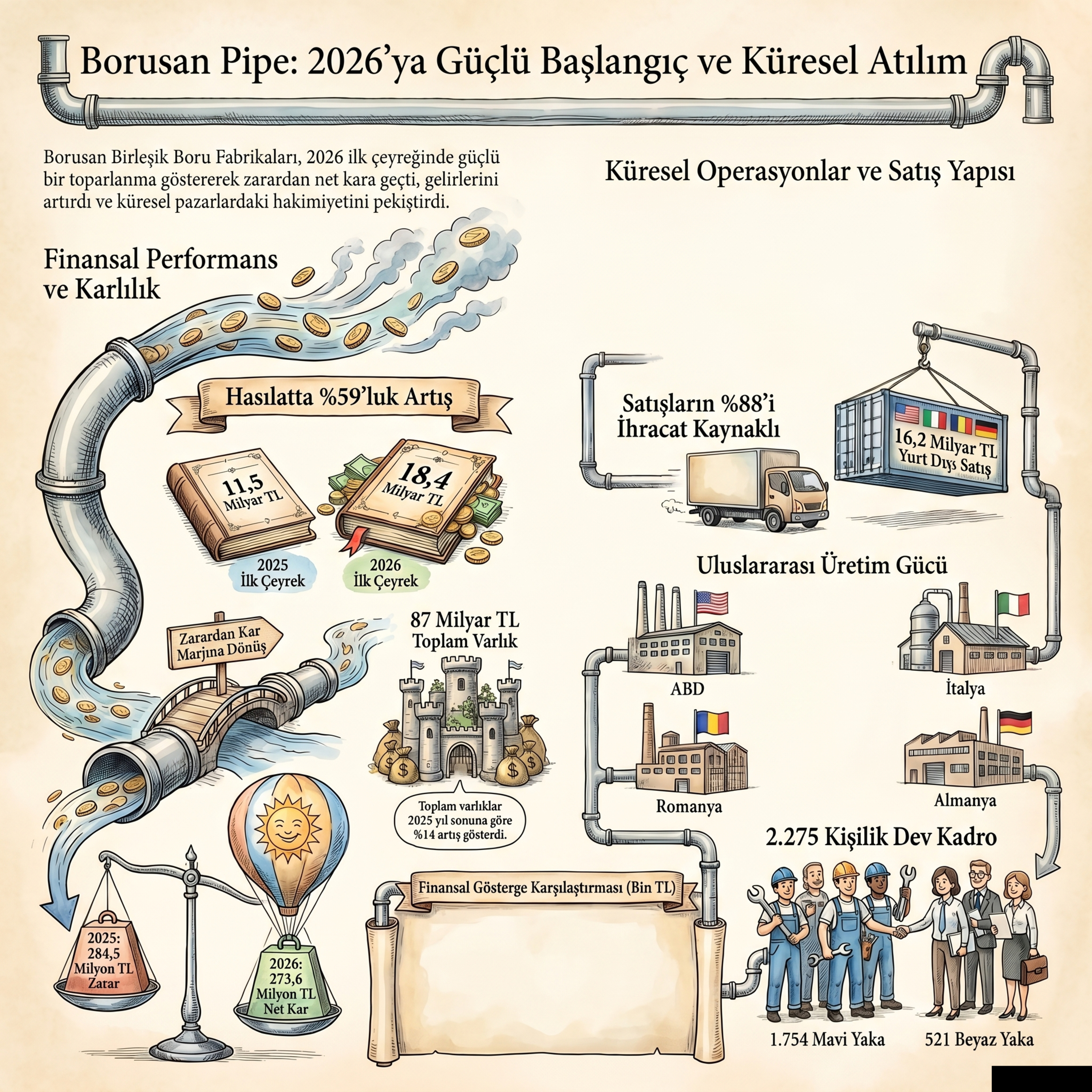 🔴 BRSAN 2026-03 Bilanço Analizi | Borusan Birleşik Boru Fabrikaları Sanayi ve Ticaret A.Ş. (Borusan Birleşik Boru'nun Amerika'daki Finansal Dönüşümü) episode artwork