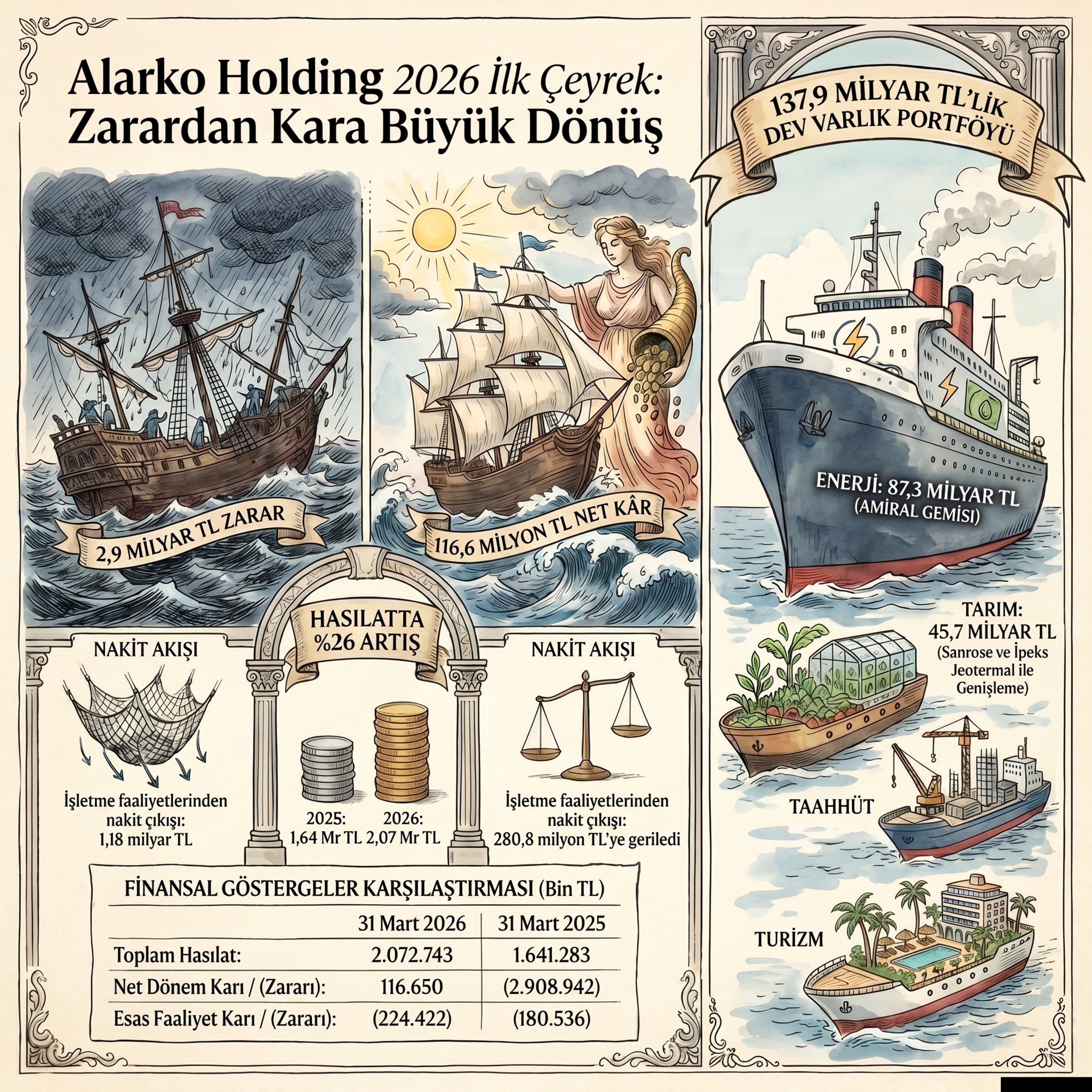 Alarko Holding 2026 1 Çeyrek Finansal Sonuçları ve Kar Analizi  episode artwork