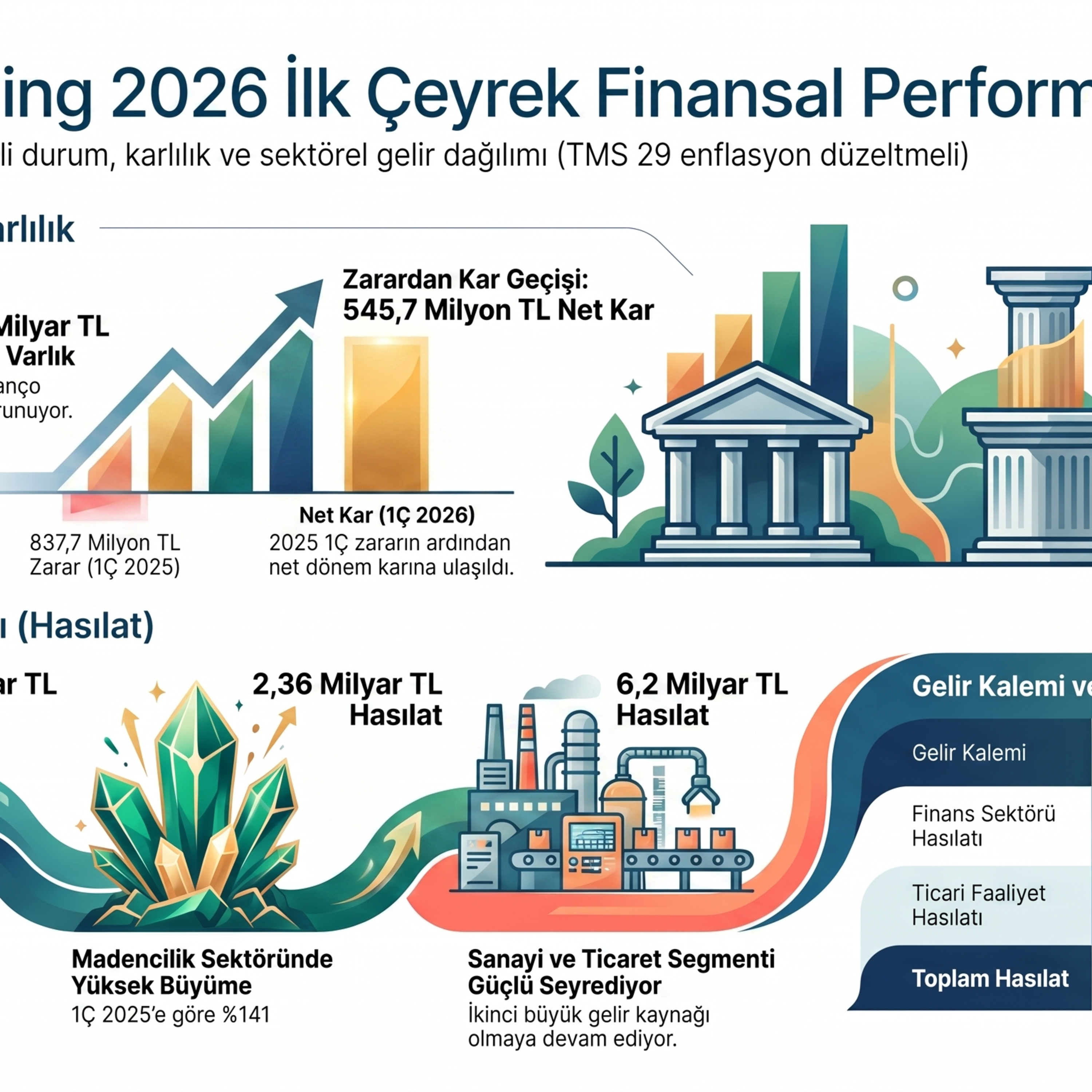 Doğan Holding 2026 Q1 Analizi: Madencilik Desteğiyle Güçlü Kâr Dönüşü episode artwork