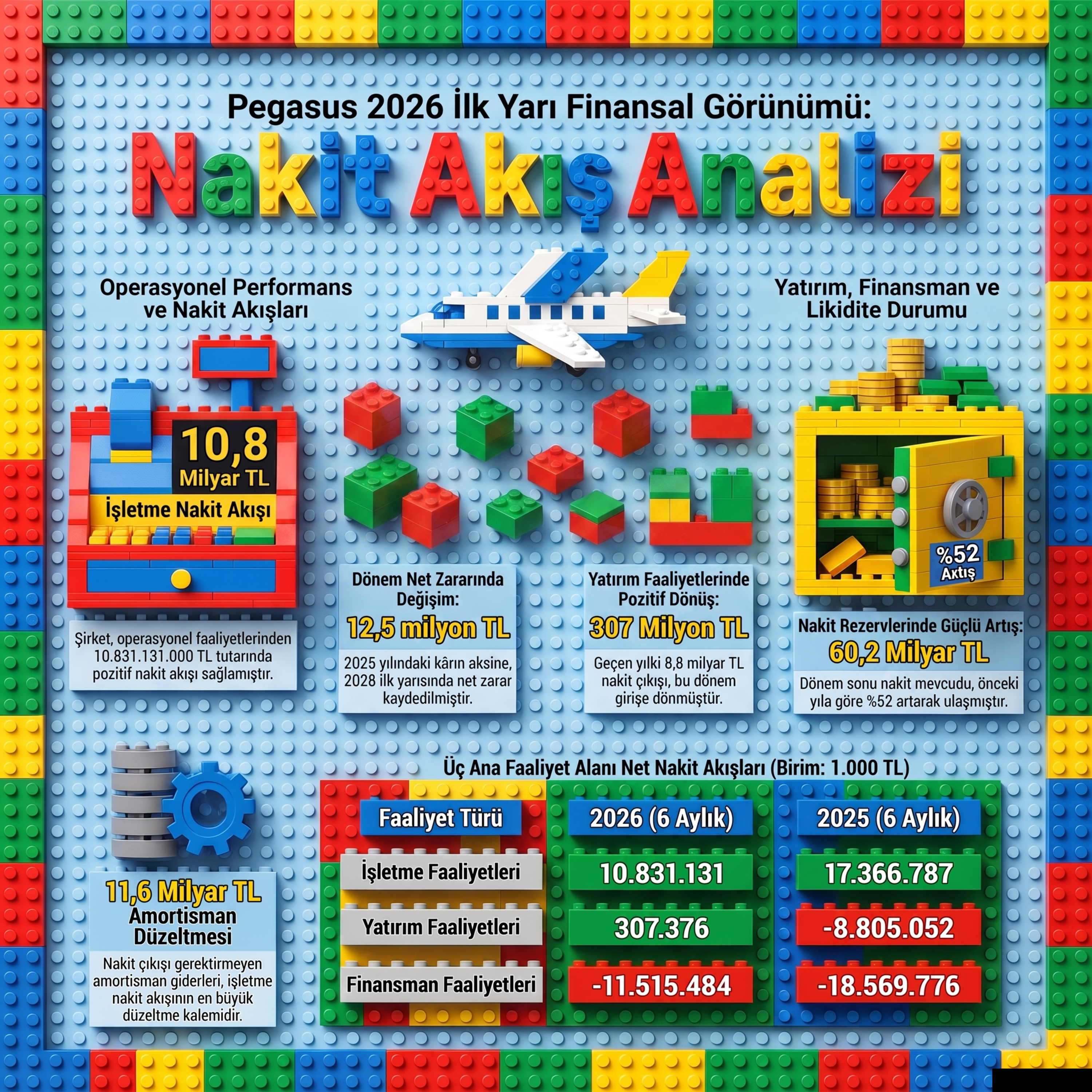 Pegasus’un 12,5 Milyarlık Hayalet Zararı #PGSUS 2026-06 Nakit Akış Tablosu Analizi episode artwork