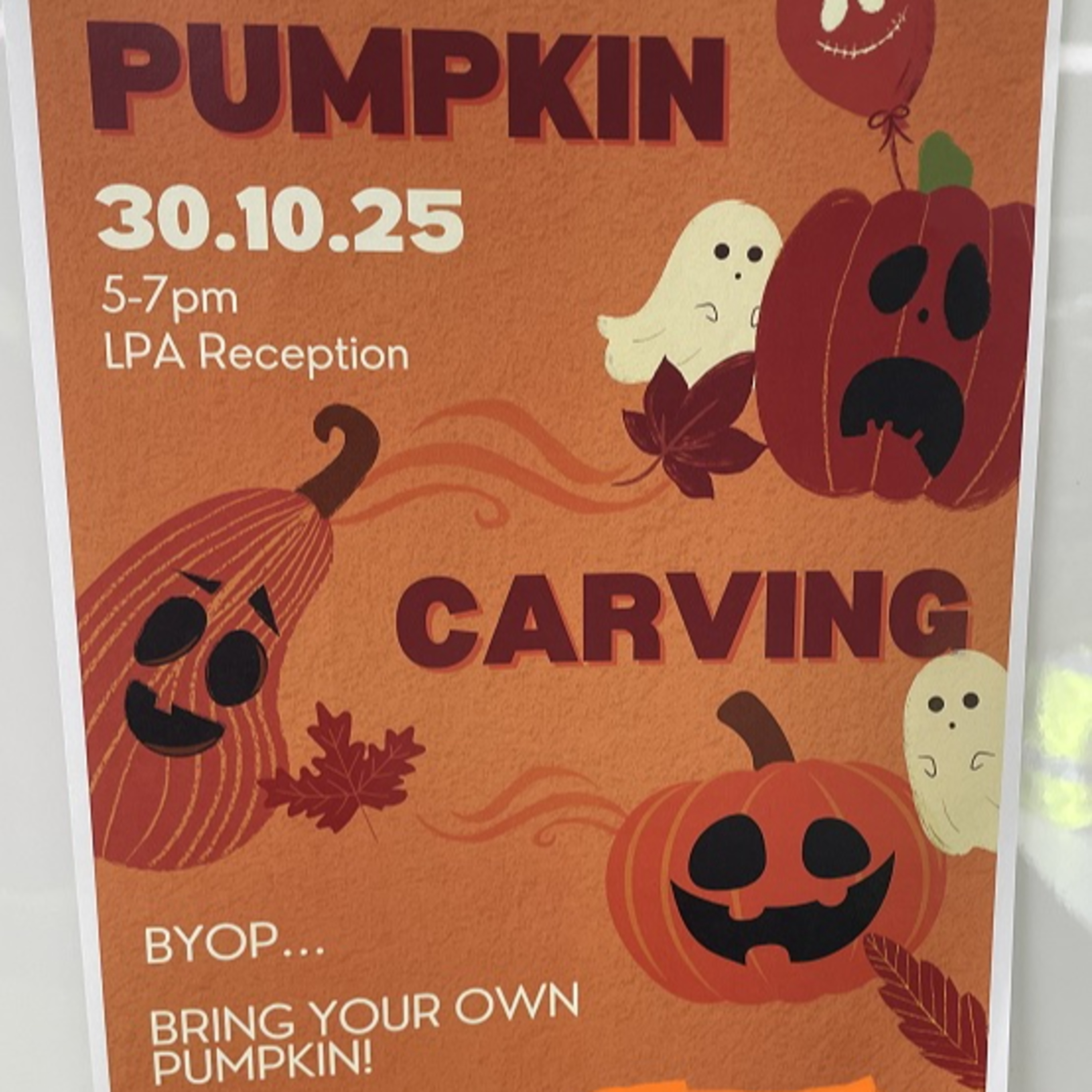 Bring Your Own Pumpkin Bring Your Own Pumpkin