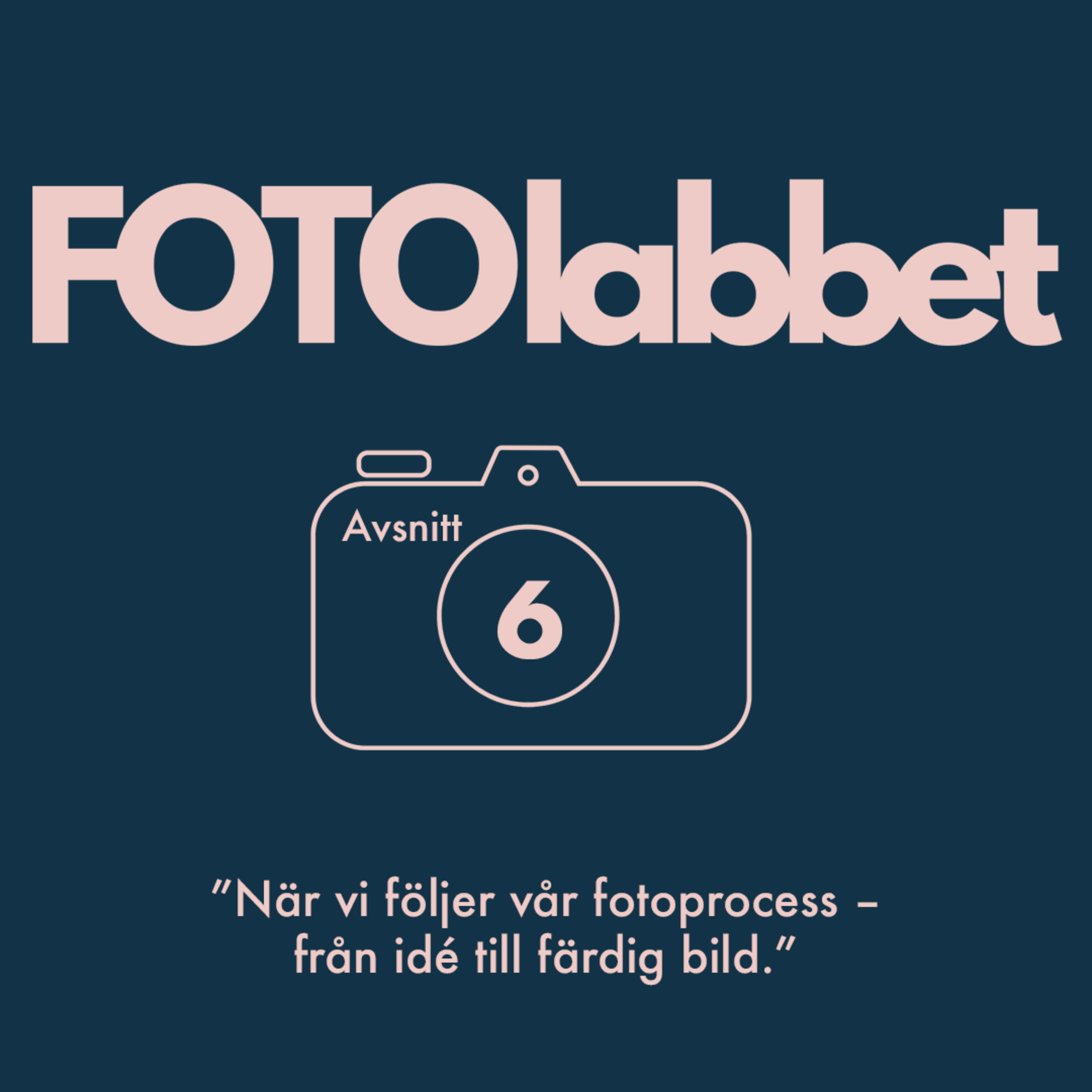 S1:A6 När vi följer vår fotoprocess – från idé till färdig bild. episode artwork