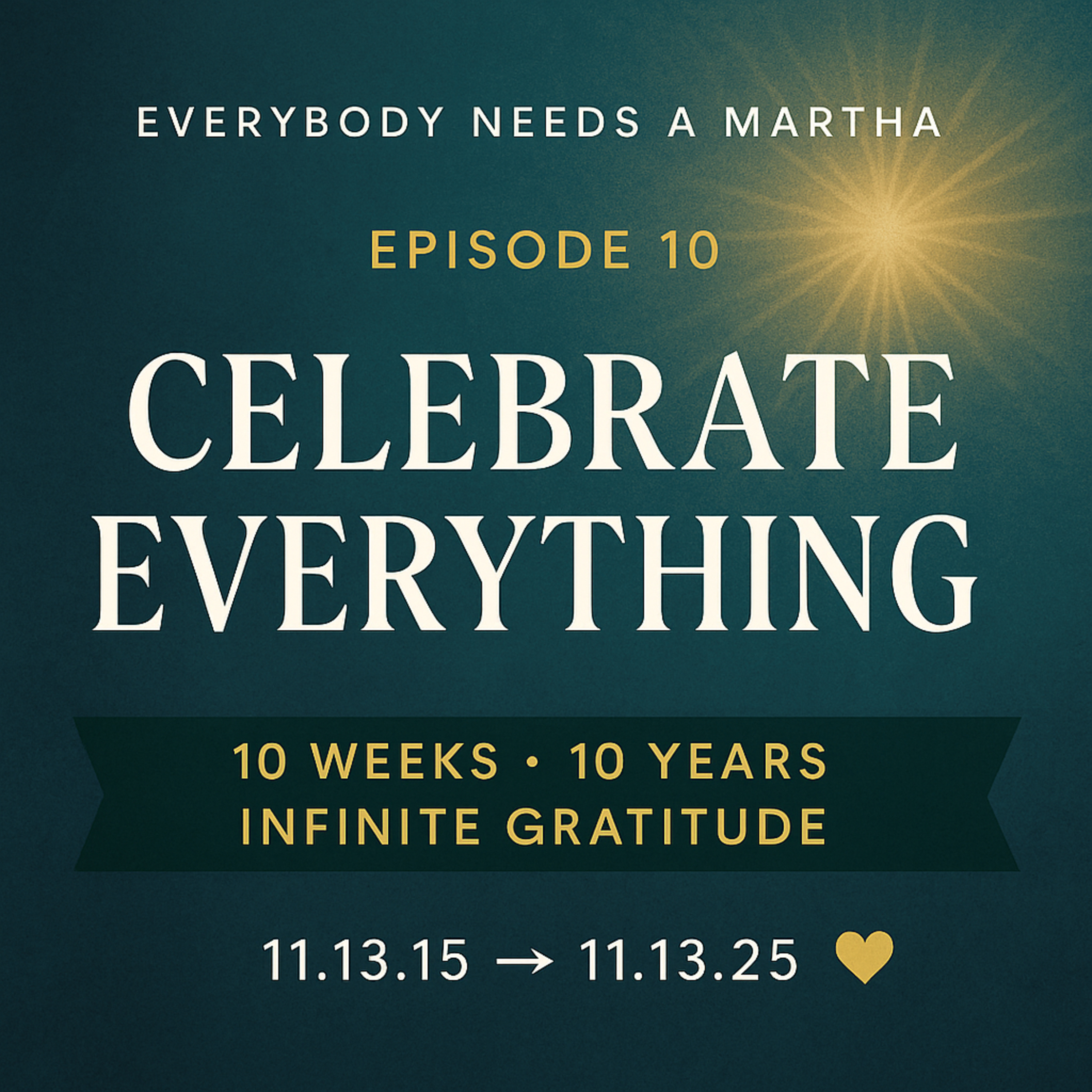 Everybody needs a Martha