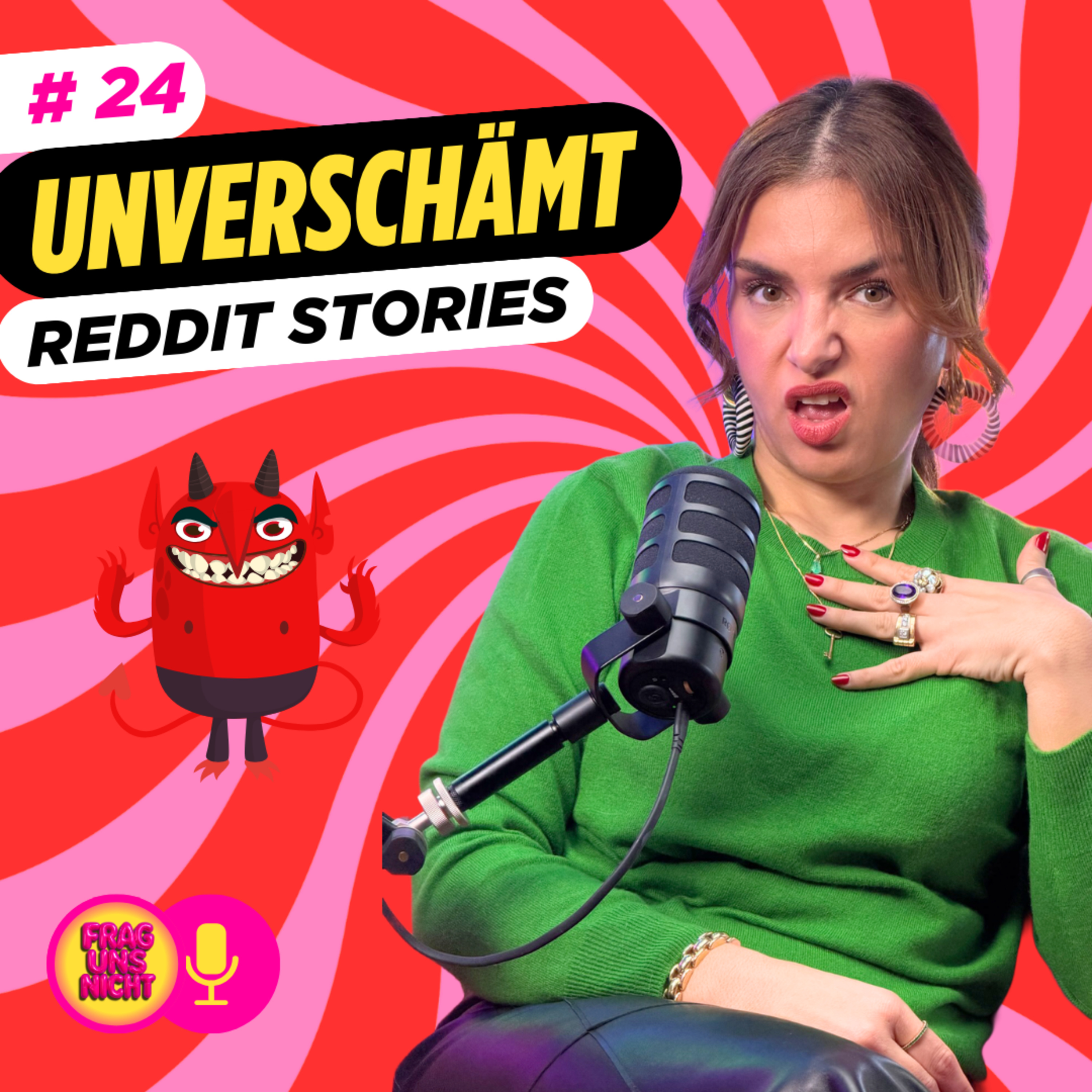 #24 UNVERSCHÄMT Reddit Stories | Zahnbürsten Gate, 25k Schulden und alte Affären episode artwork